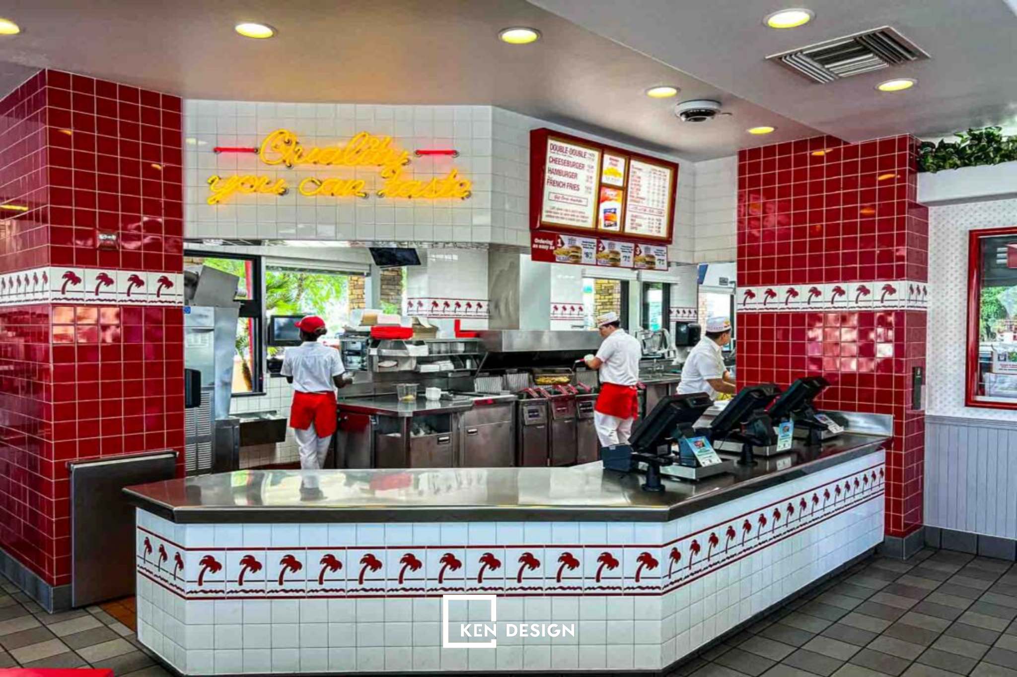 Tìm hiểu ý tưởng thiết kế nhà hàng fast food
