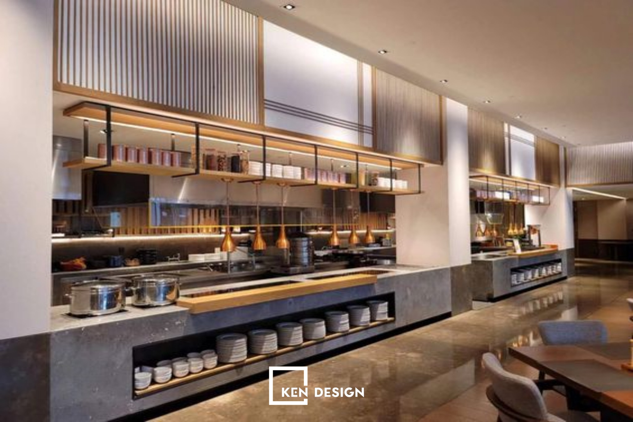 bí quyết thiết kế nhà hàng buffet trong năm 2024 