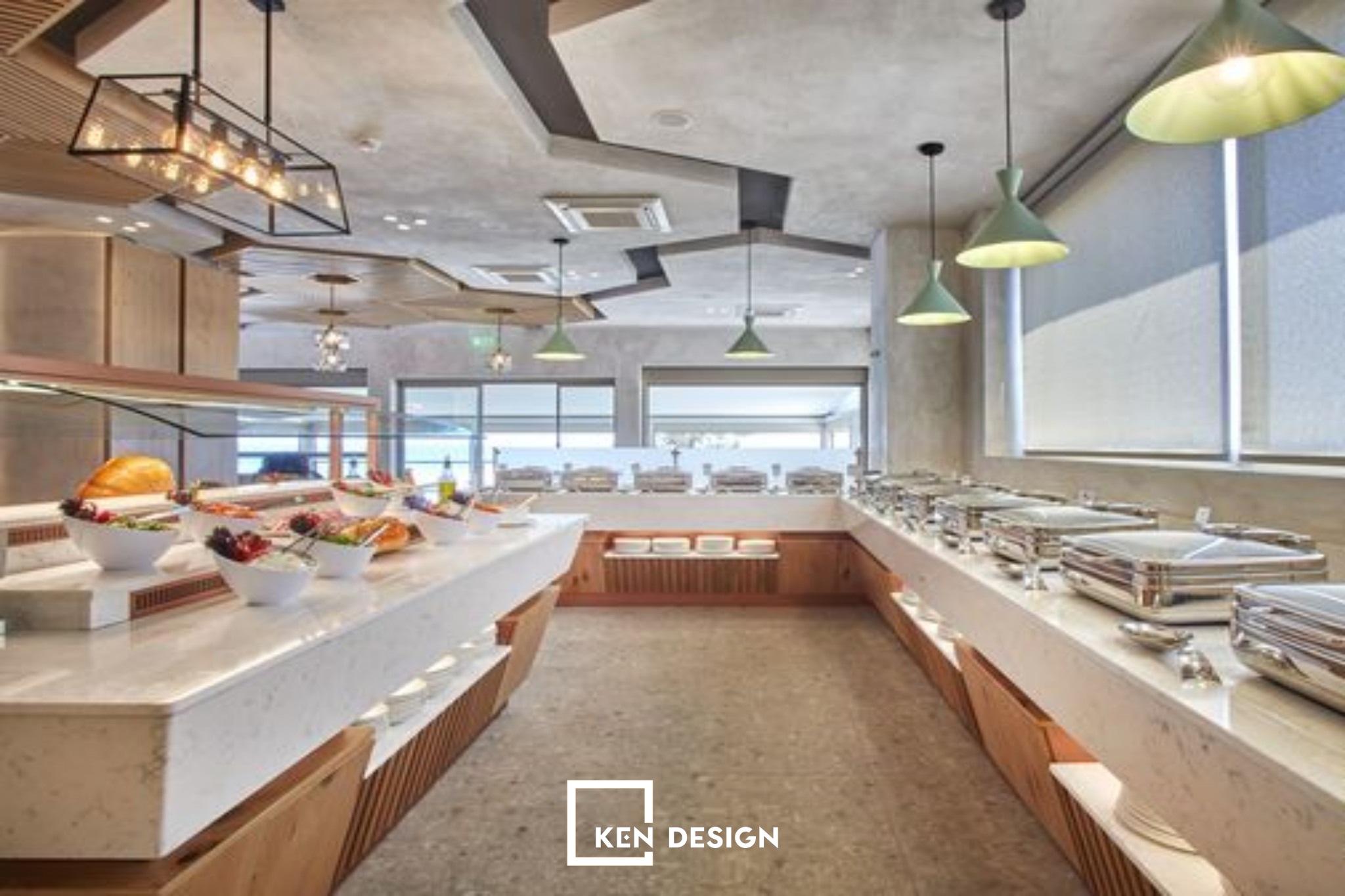 bí quyết thiết kế nhà hàng buffet trong năm 2024 