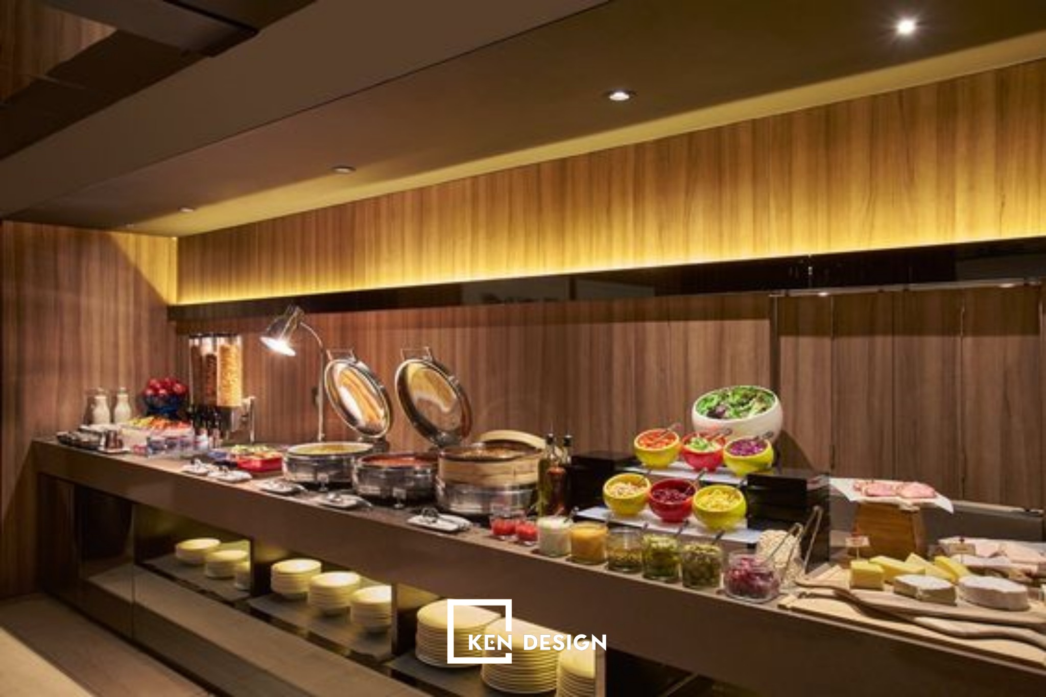 bí quyết thiết kế nhà hàng buffet trong năm 2024 