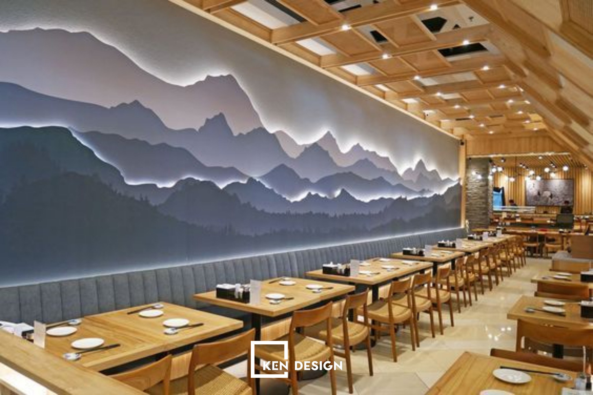 bí quyết thiết kế nhà hàng buffet trong năm 2024 