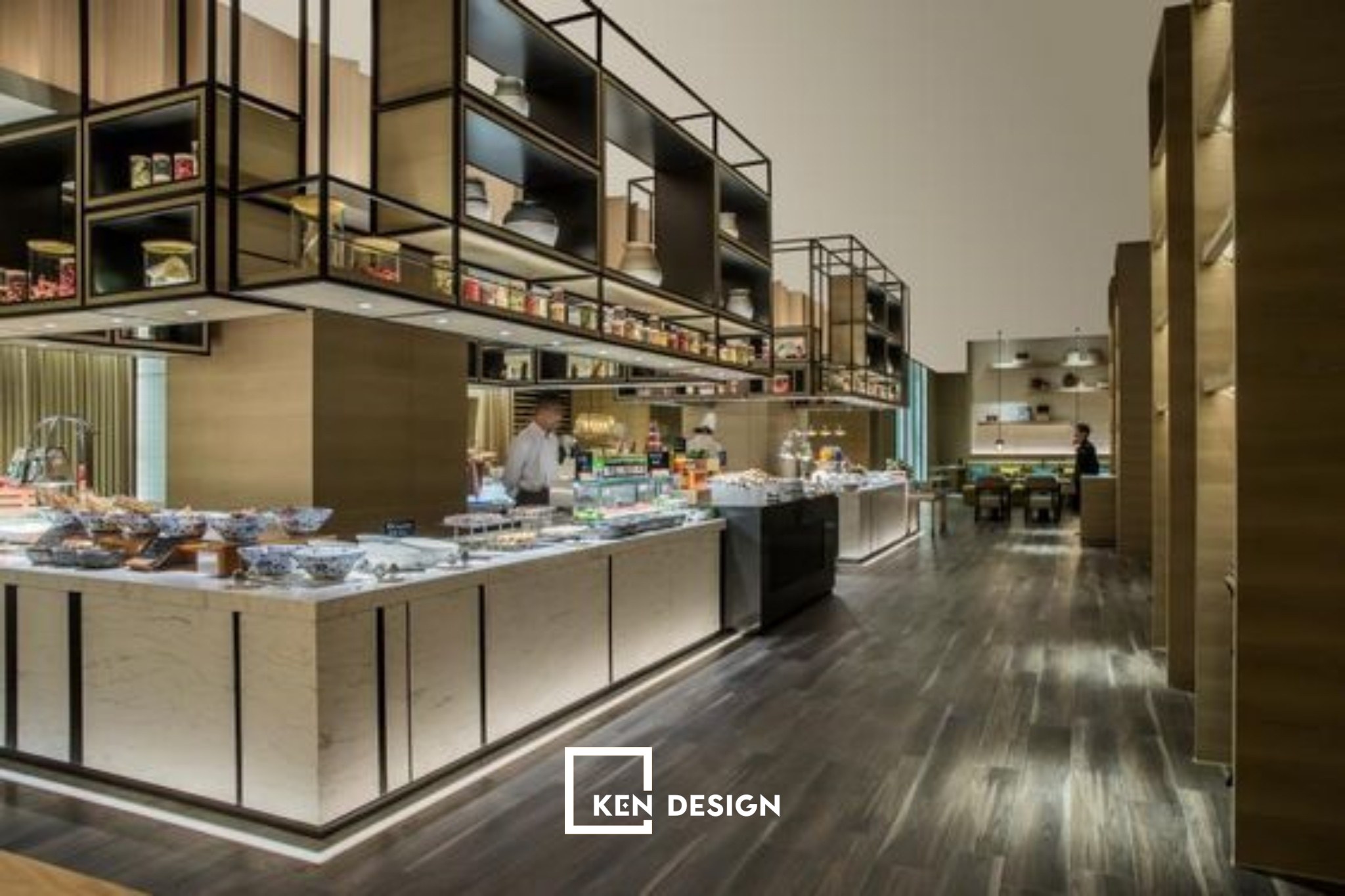 bí quyết thiết kế nhà hàng buffet trong năm 2024 