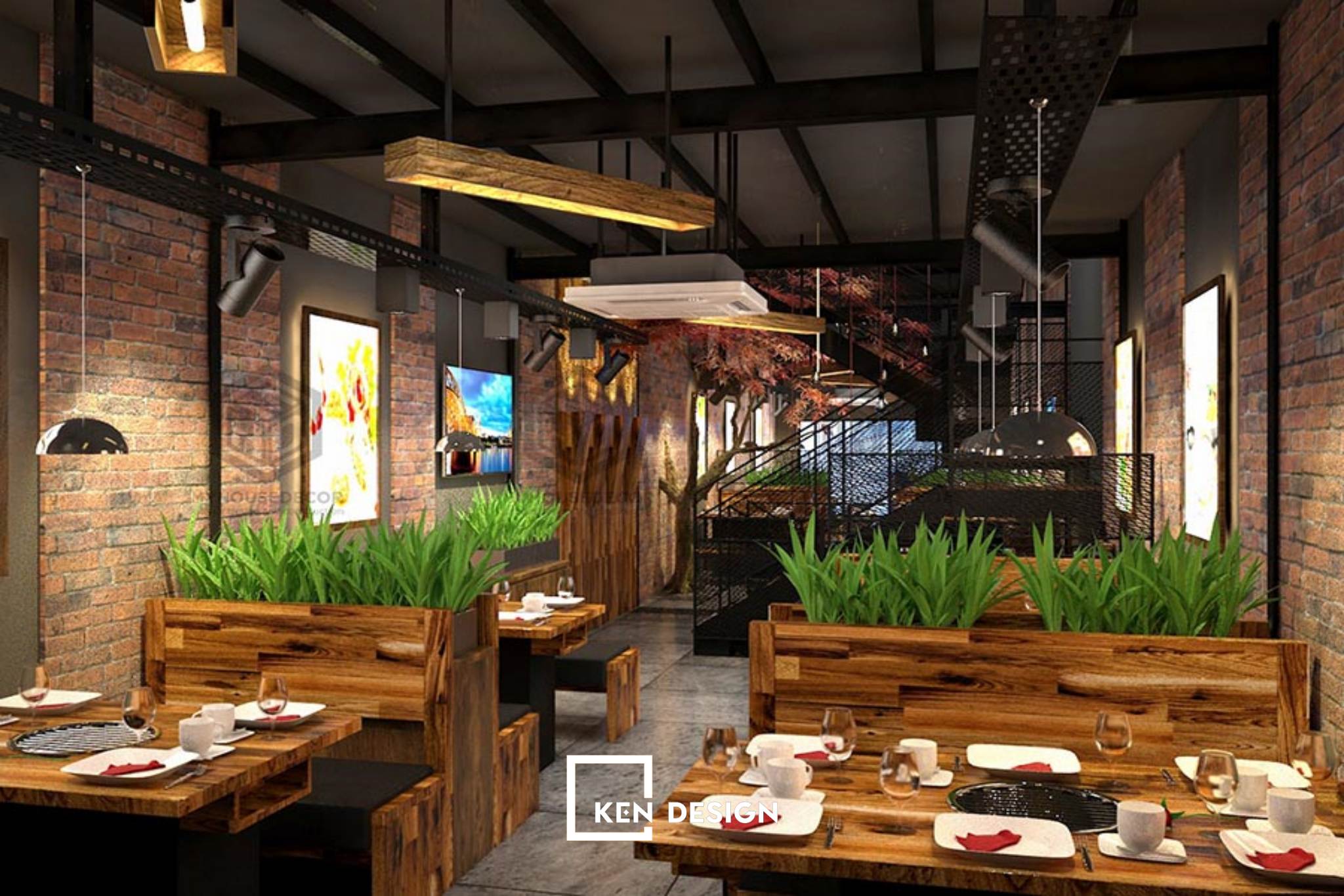  mẫu thiết kế nhà hàng buffet 2024 cực hot