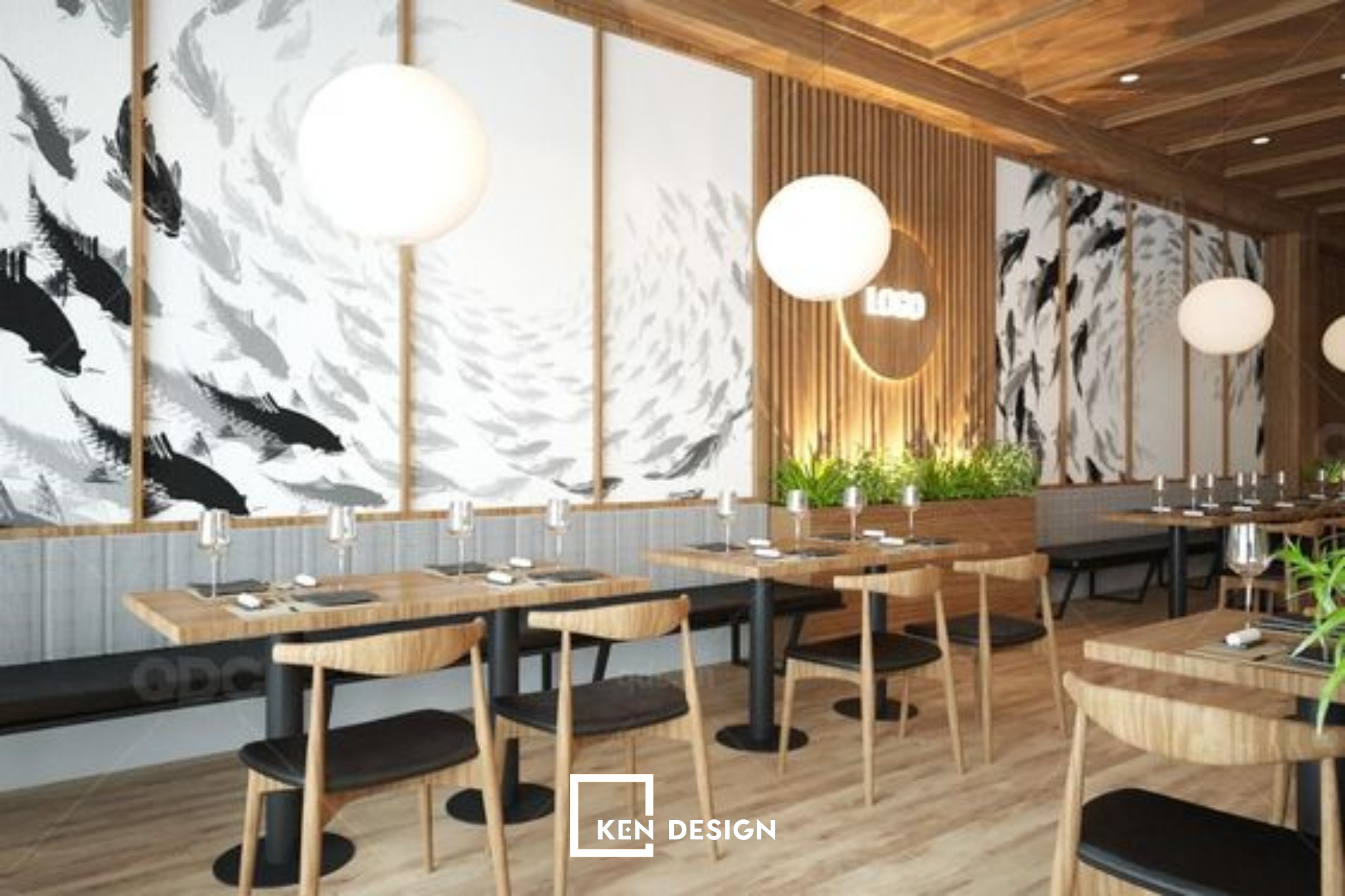 thiết kế nhà hàng buffet bình dân
