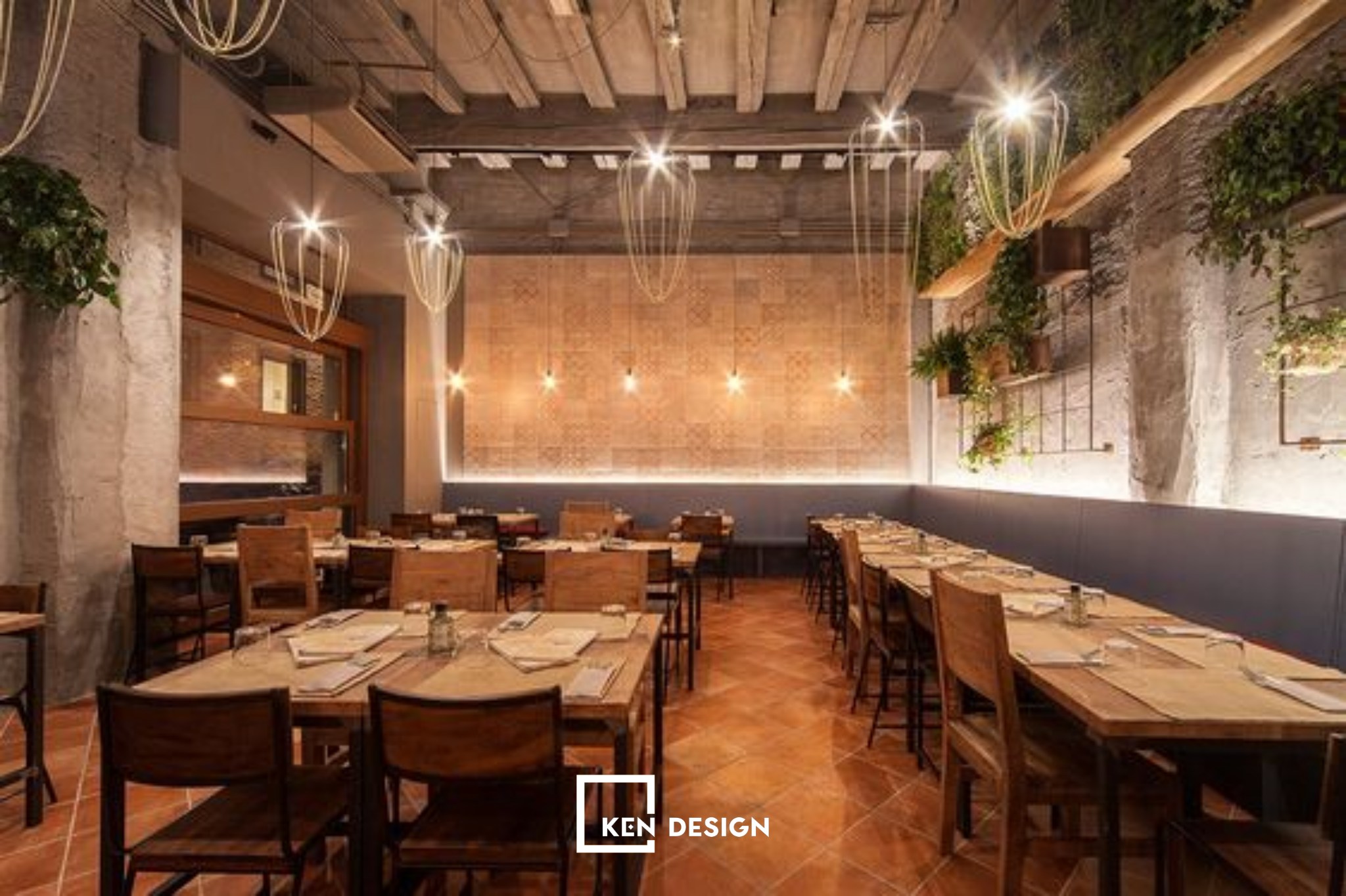thiết kế nhà hàng buffet bình dân
