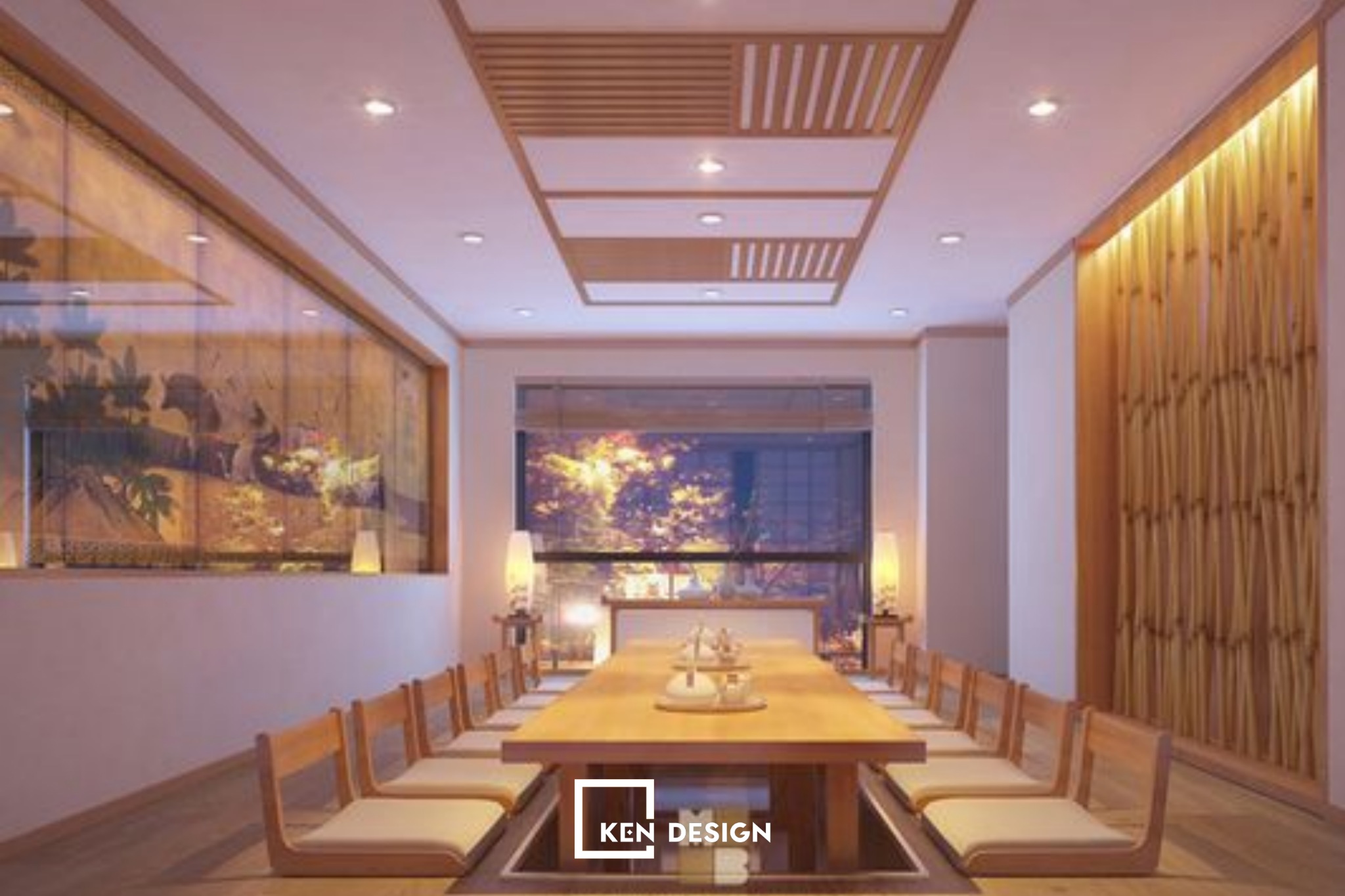  lưu ý khi thiết kế nhà hàng buffet 