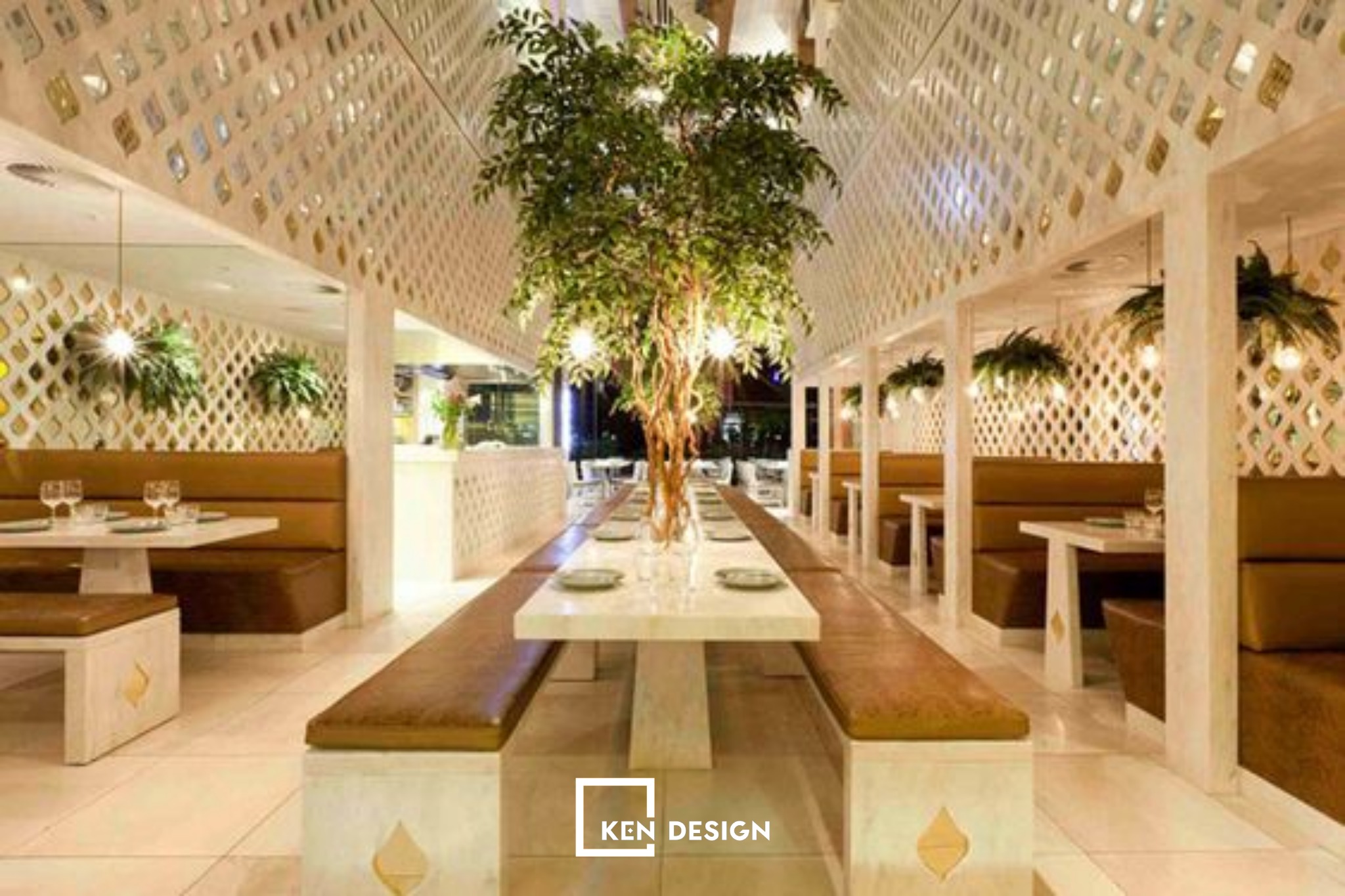  lưu ý khi thiết kế nhà hàng buffet 