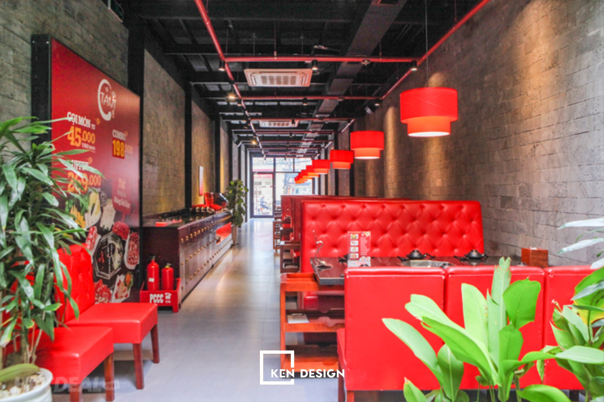 Thiết kế nhà hàng buffet giá rẻ 