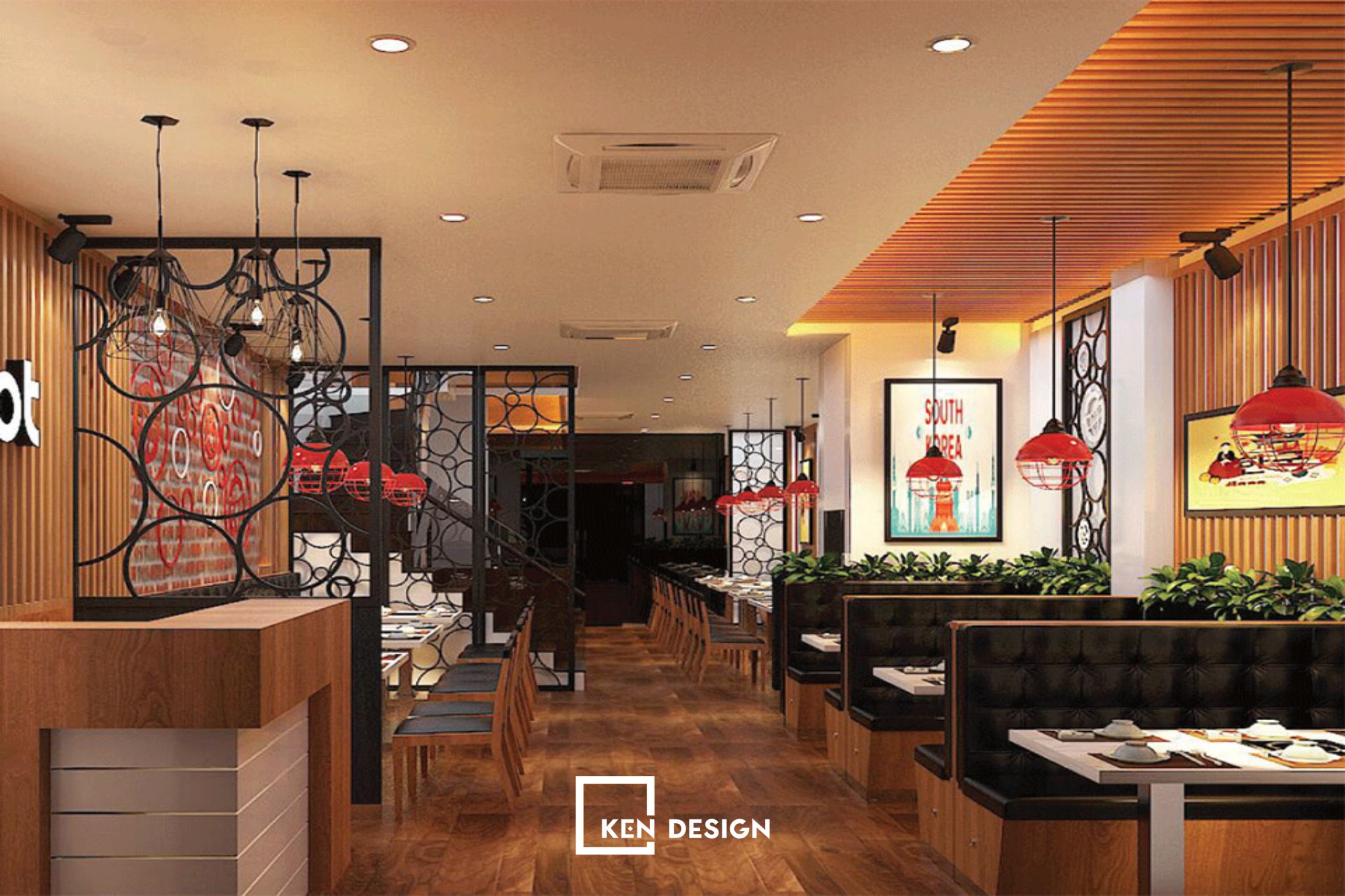 Thiết kế nhà hàng buffet giá rẻ 