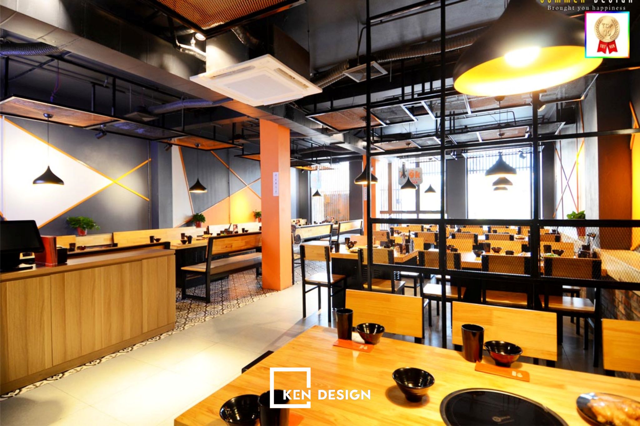 Thiết kế nhà hàng buffet giá rẻ 