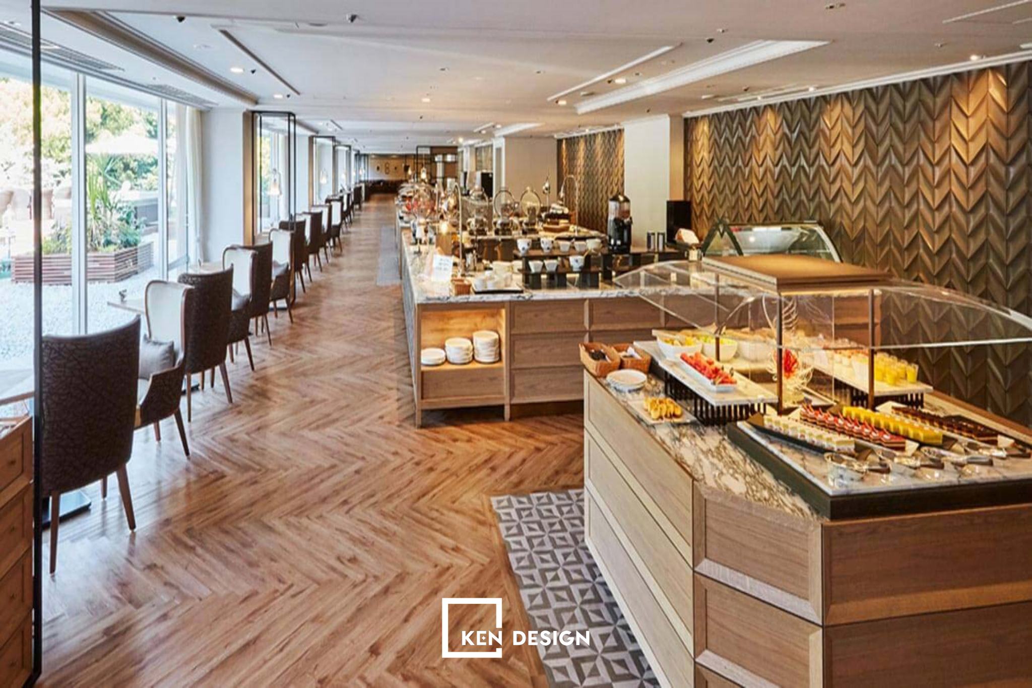 thiết kế nhà hàng buffet bình dân
