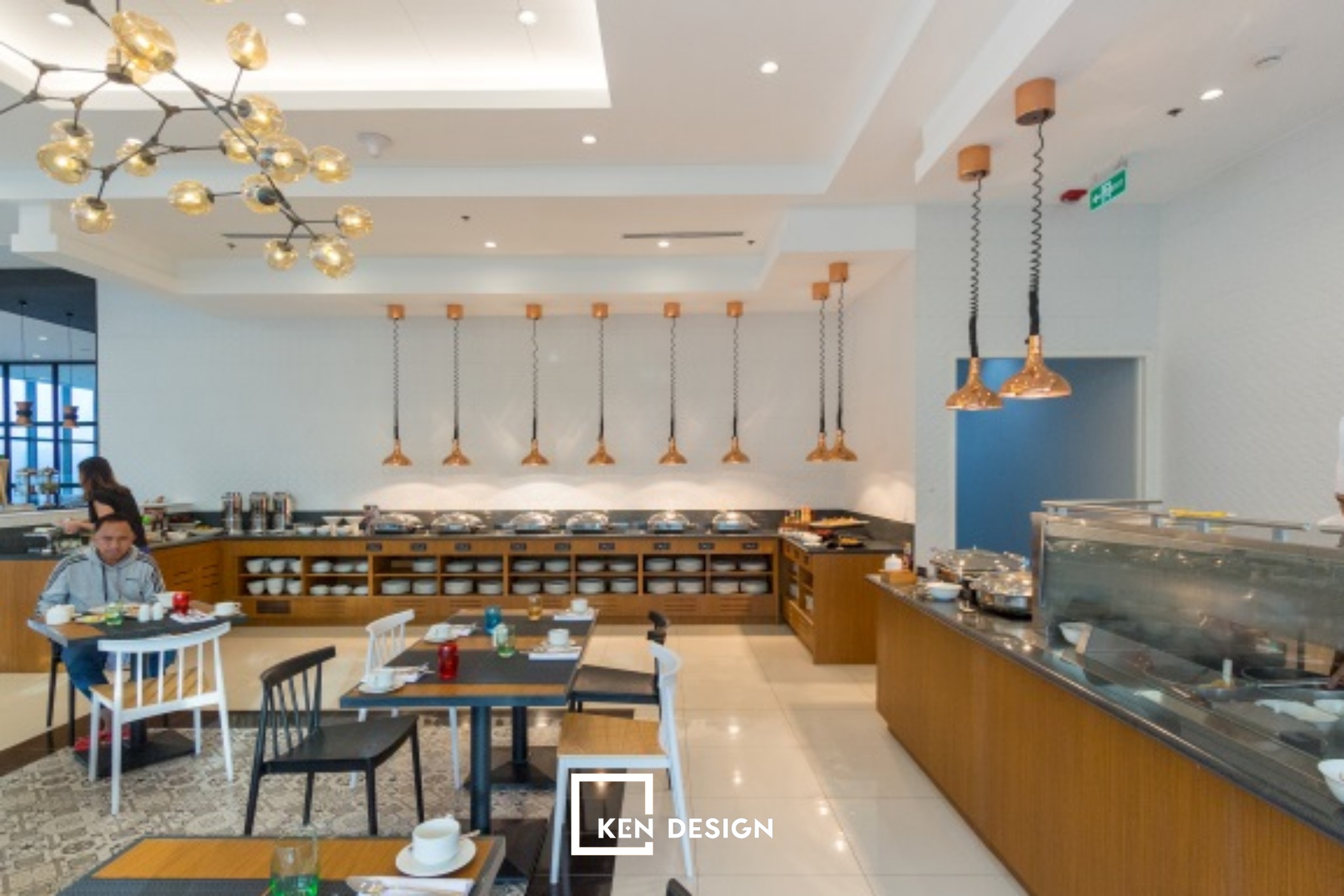 thiết kế nhà hàng buffet bình dân