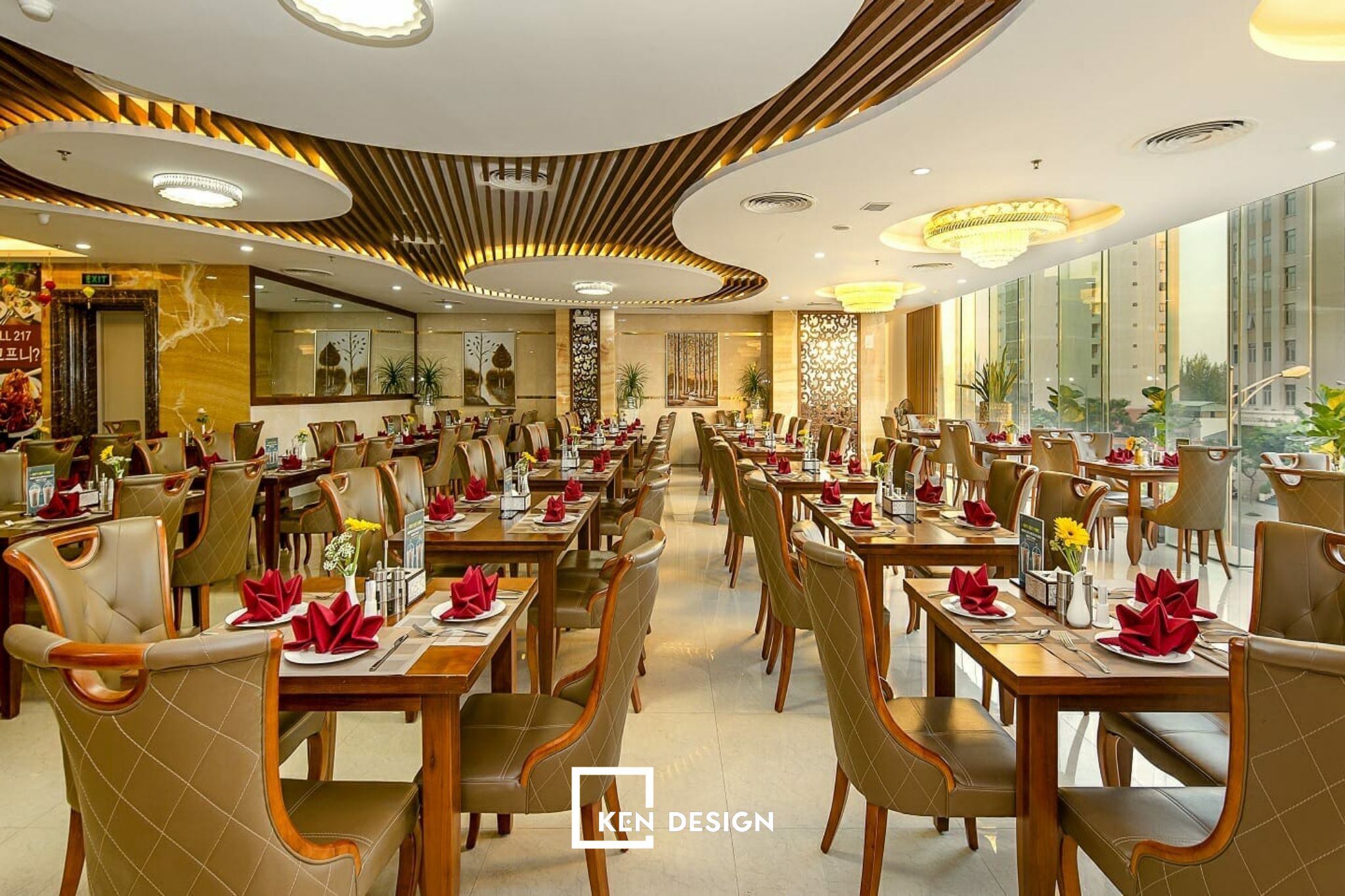 Kinh nghiệm thiết kế nhà hàng buffet giá rẻ 2024