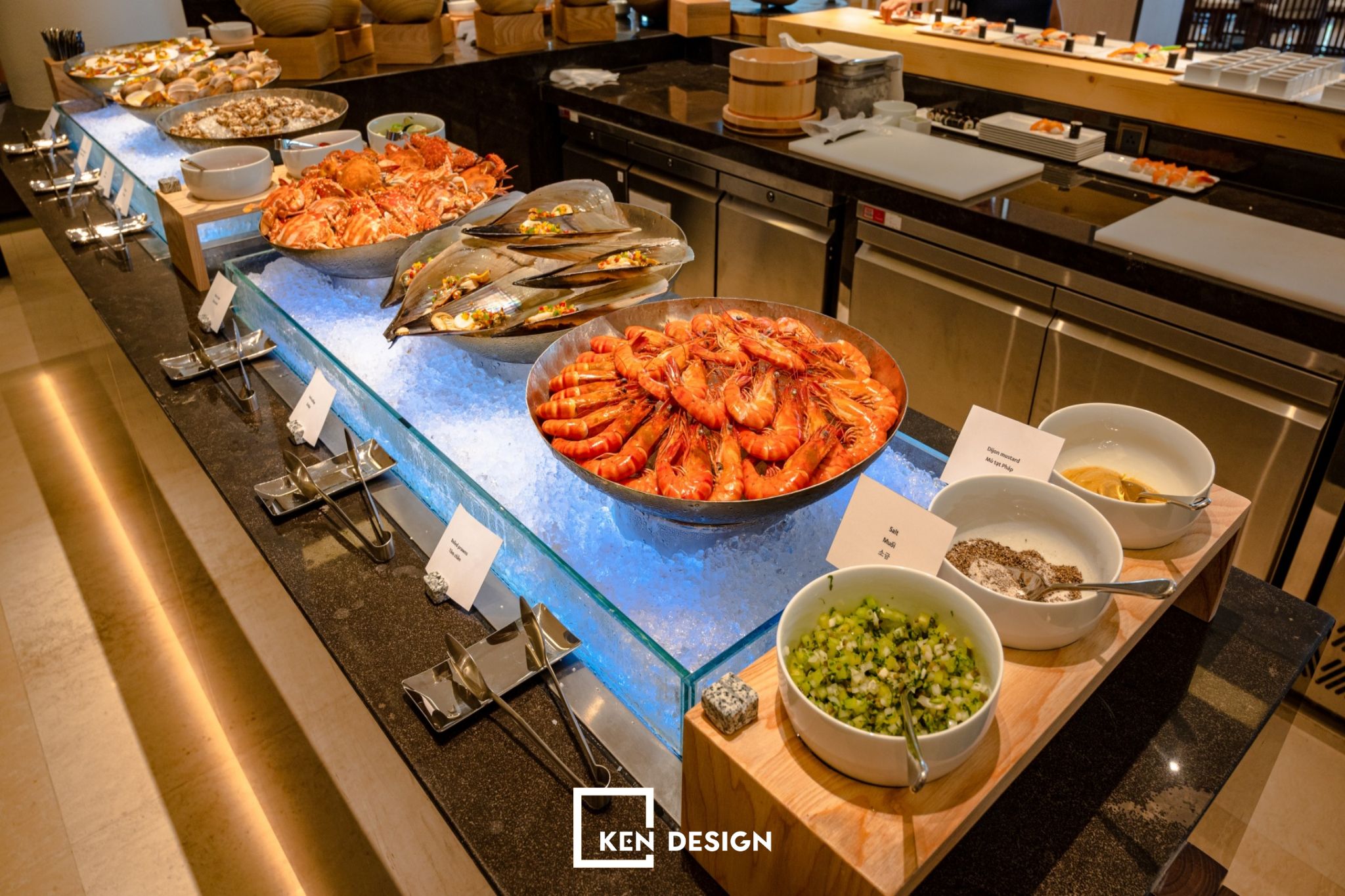 Kinh nghiệm thiết kế nhà hàng buffet giá rẻ 2024