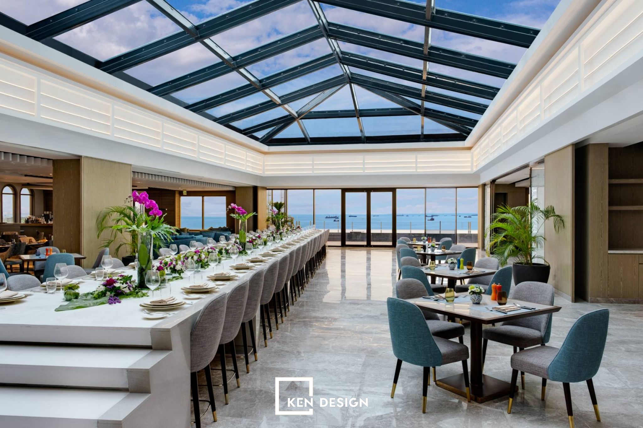 Kinh nghiệm thiết kế nhà hàng buffet giá rẻ 2024