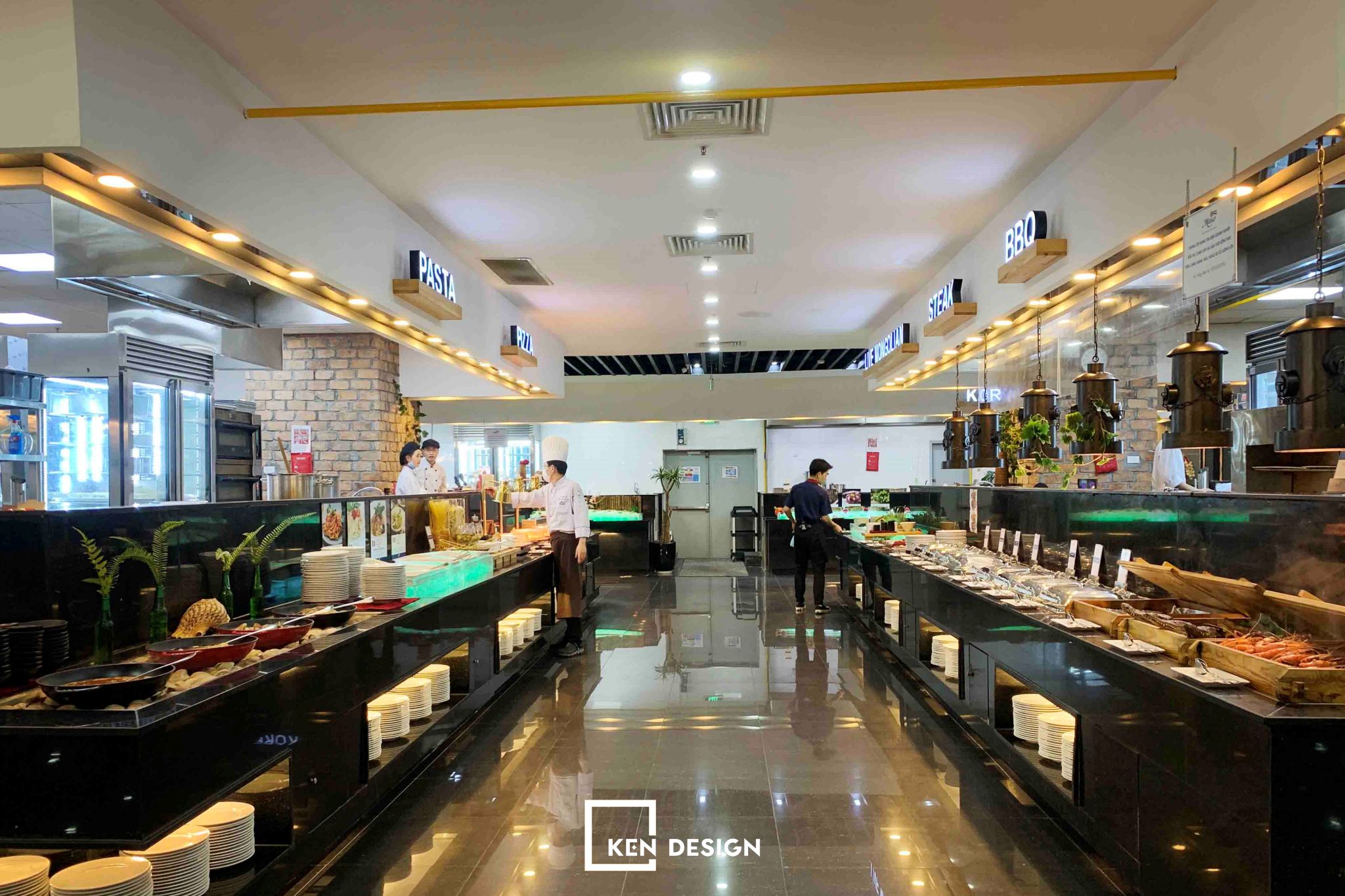 Top 10 mẫu thiết kế quầy buffet giá rẻ