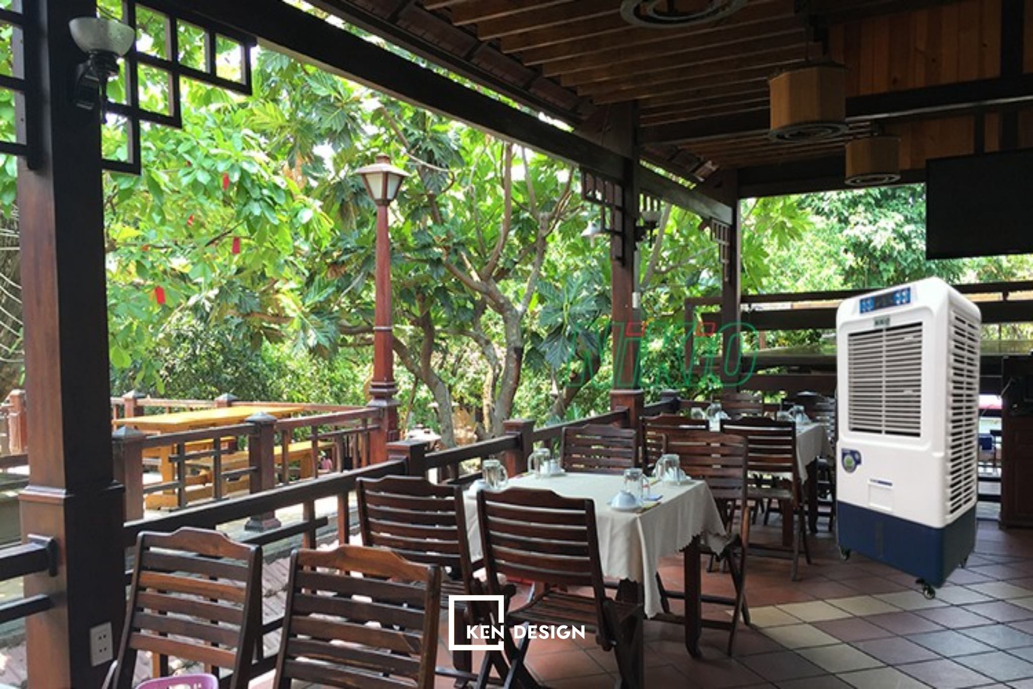 thiết bị làm mát cho quán 