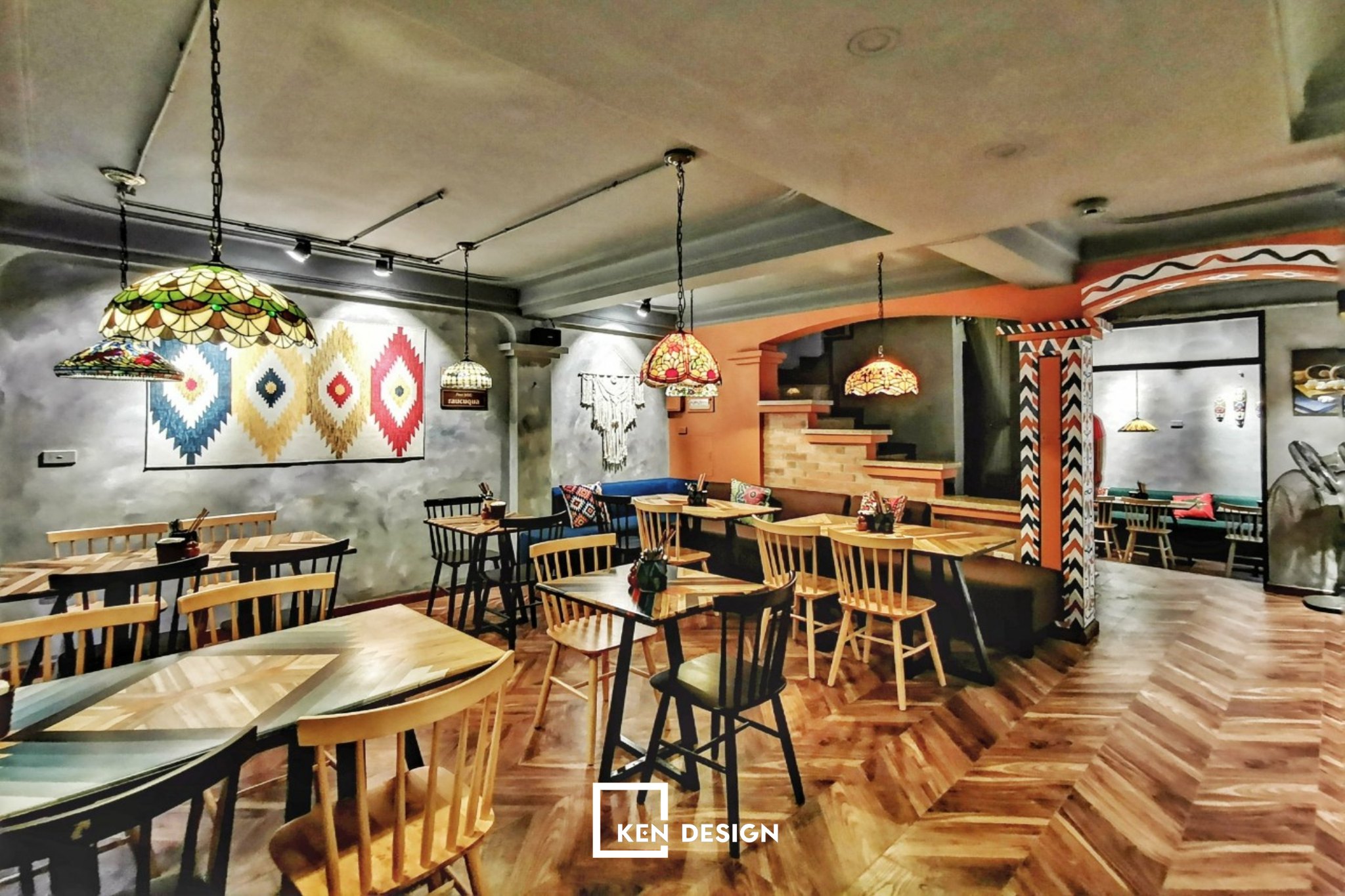 không gian rộng rãi, thoái mái tại Veggie Castle