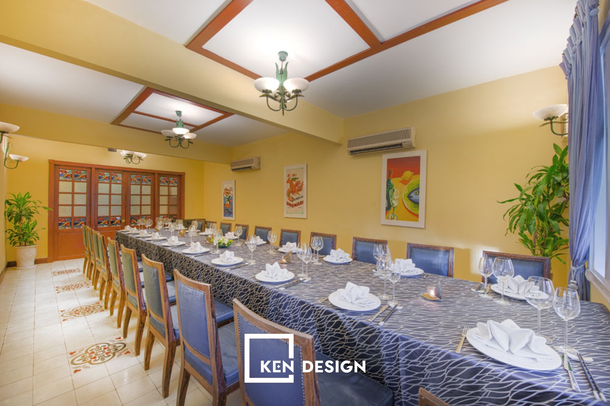 không gian khách ngồi siêu rộng rãi