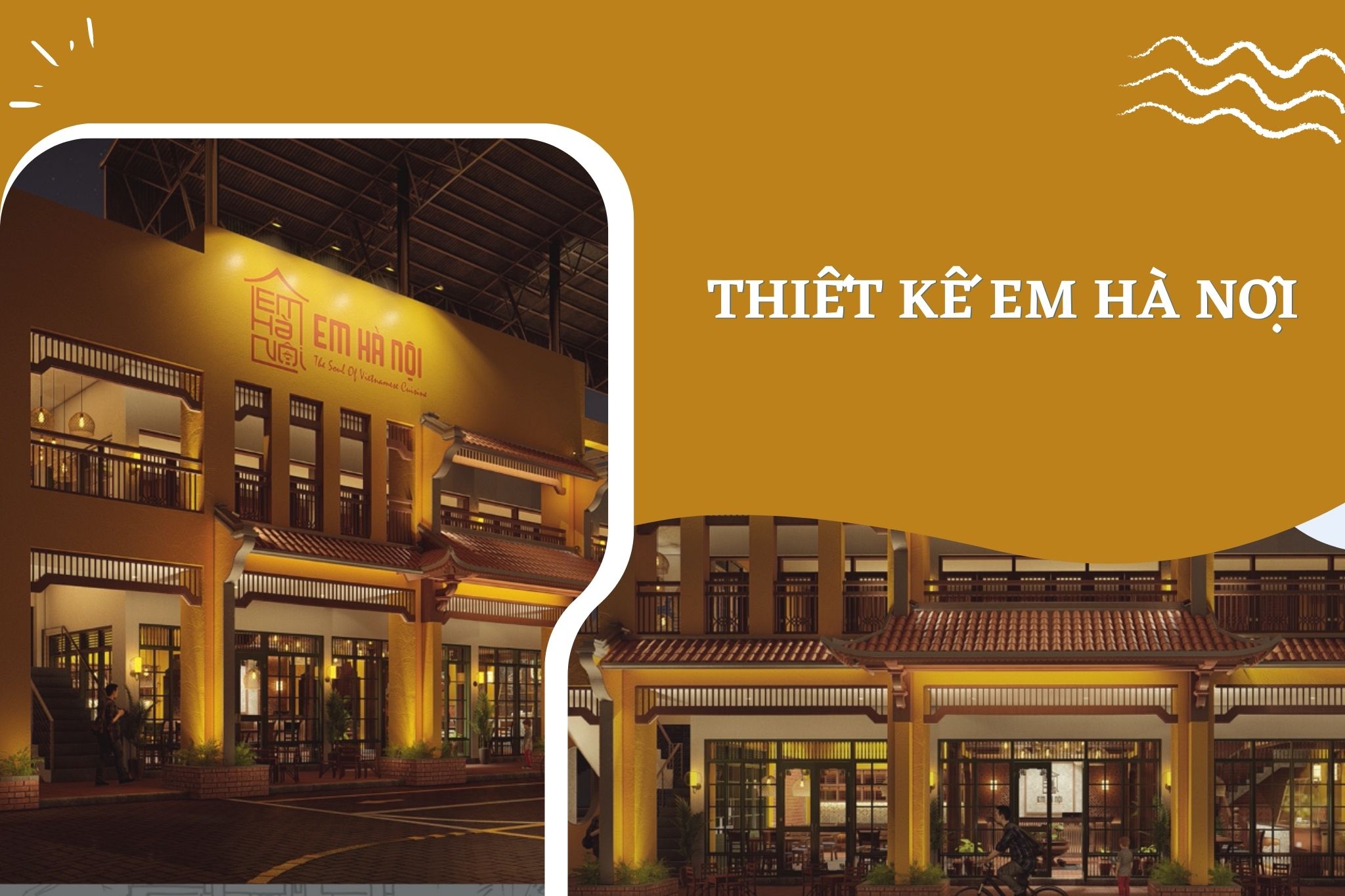Khám phá thiết kế nhà hàng Em Hà Nội có gì độc đáo?