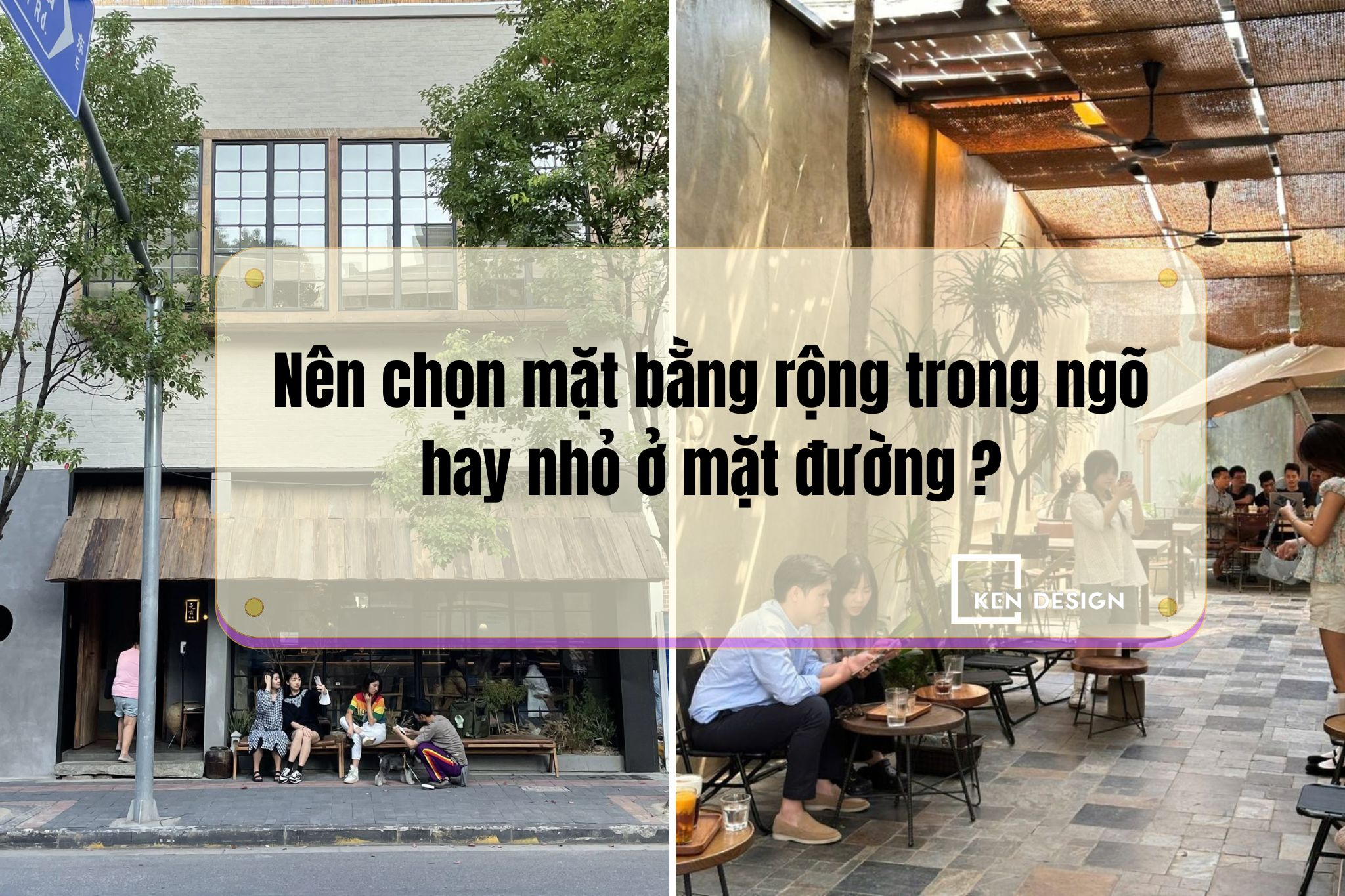 Đầu tư mặt bằng rộng trong ngõ hay nhỏ ngoài mặt đường là tốt nhất?
