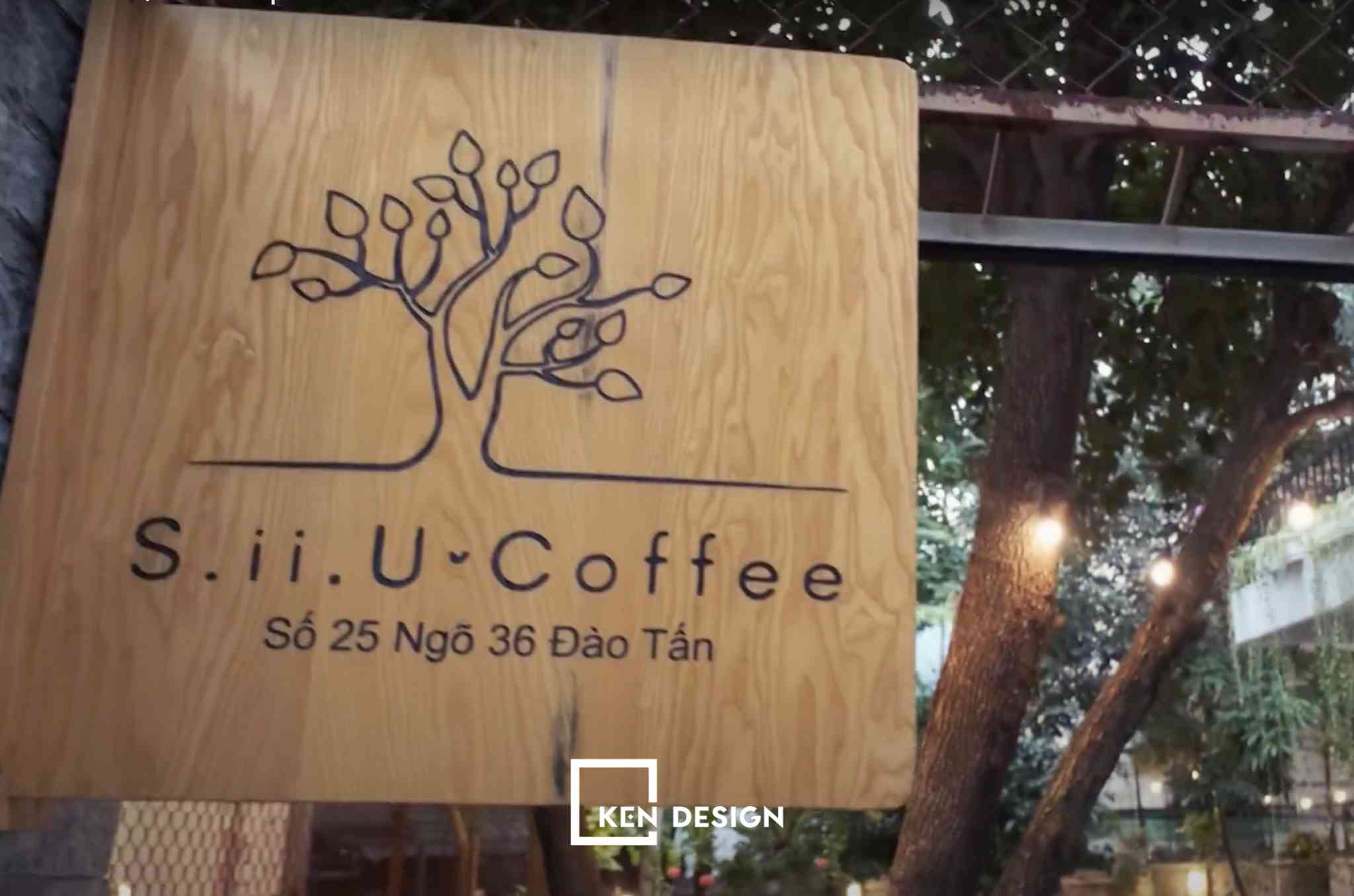 Vẻ ngoài công trình thiết kế Thiết kế S.ii.U Coffee Đào Tấn