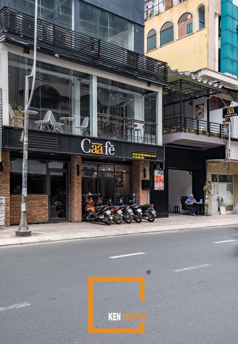 Thi công quán cafe Caafe tại Hồ Chí Minh