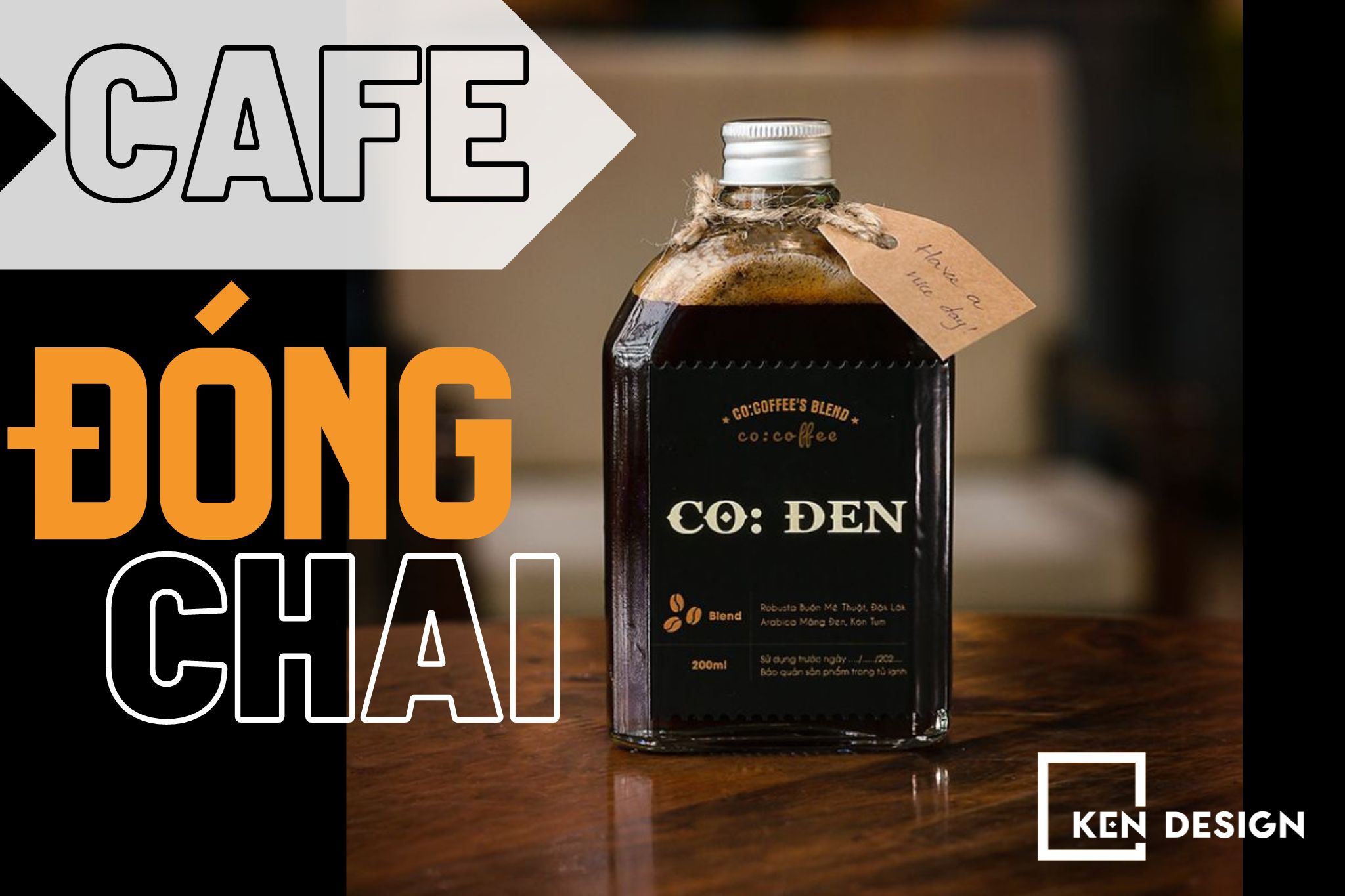 Cafe đóng chai