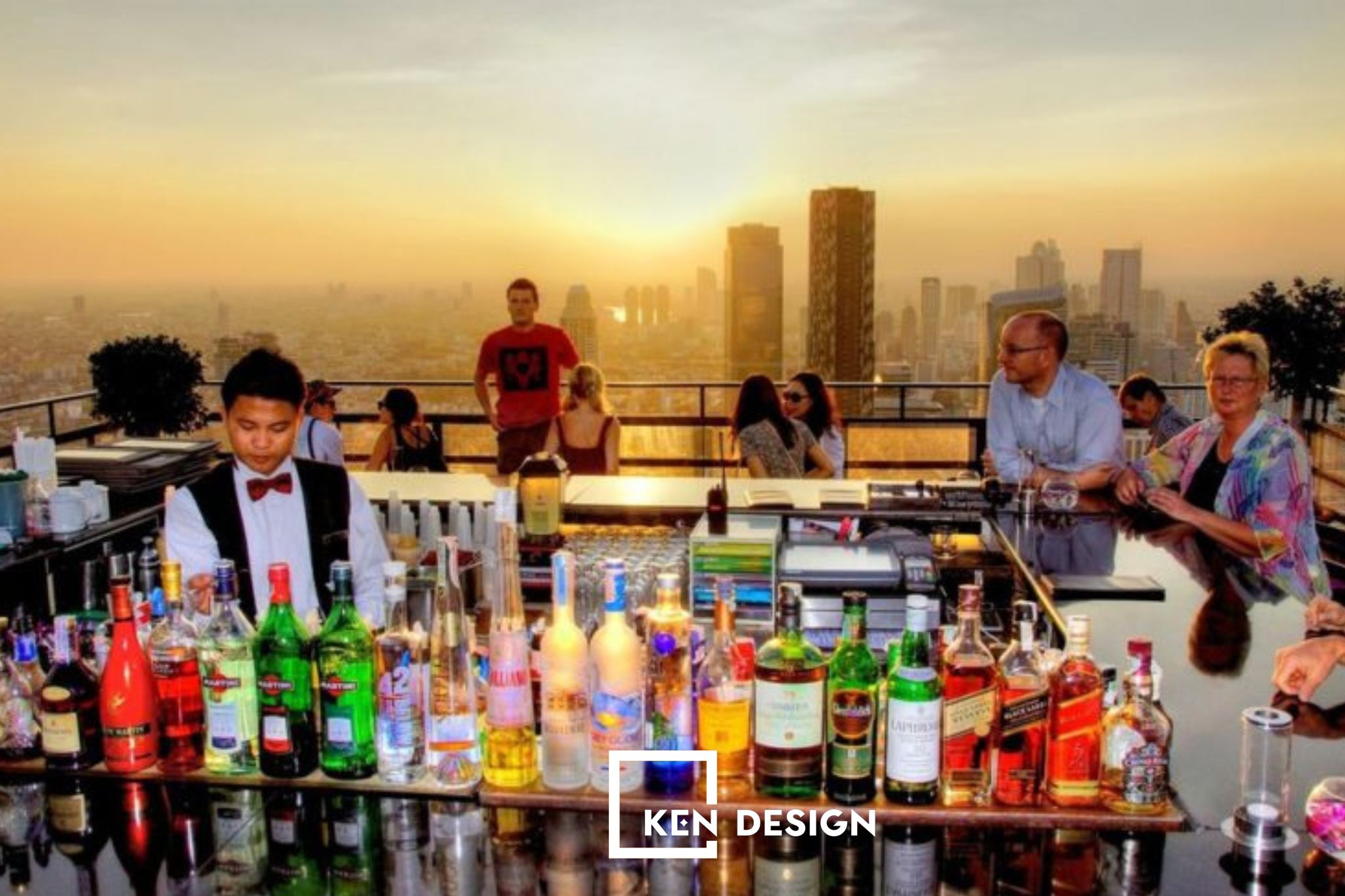 Thiết kế Eon51 Heli Bar Rooftop