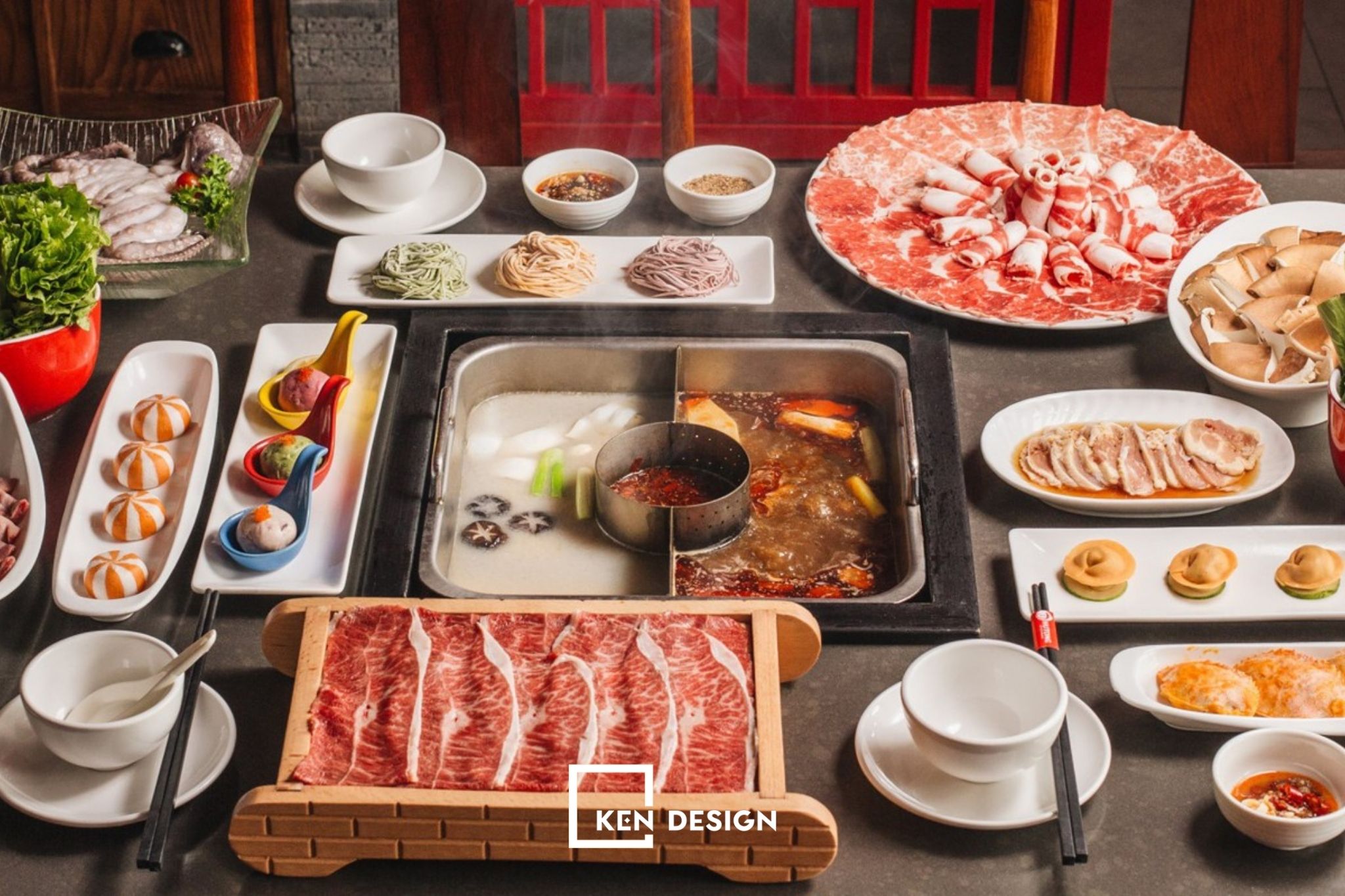 mô hình lẩu hotpot Hong Kong