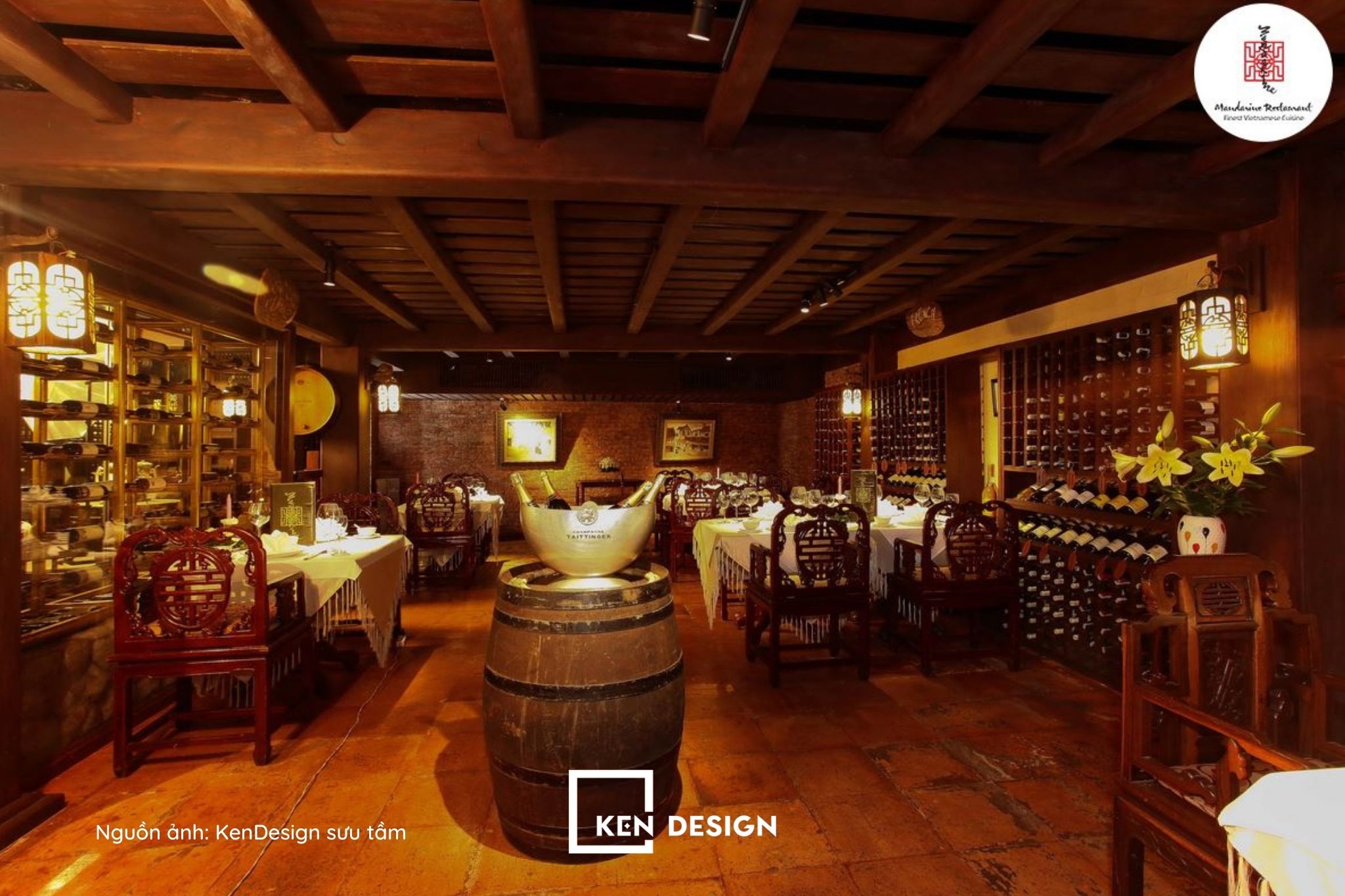 Thiết kế Mandarine Restaurant