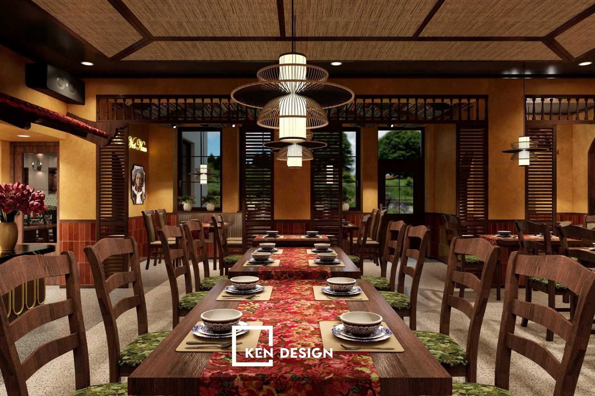 Không gian nhà hàng tại Slovakia2