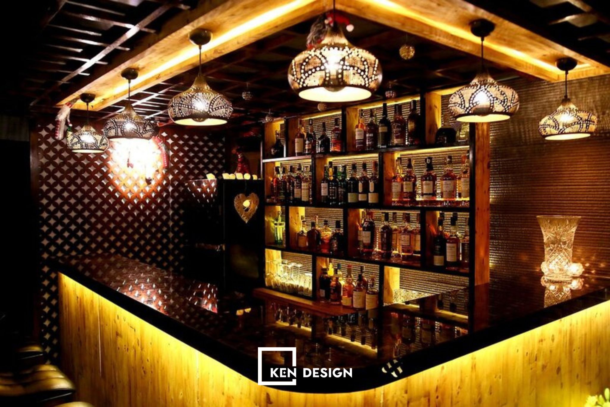 thiết kế pub cổ điển