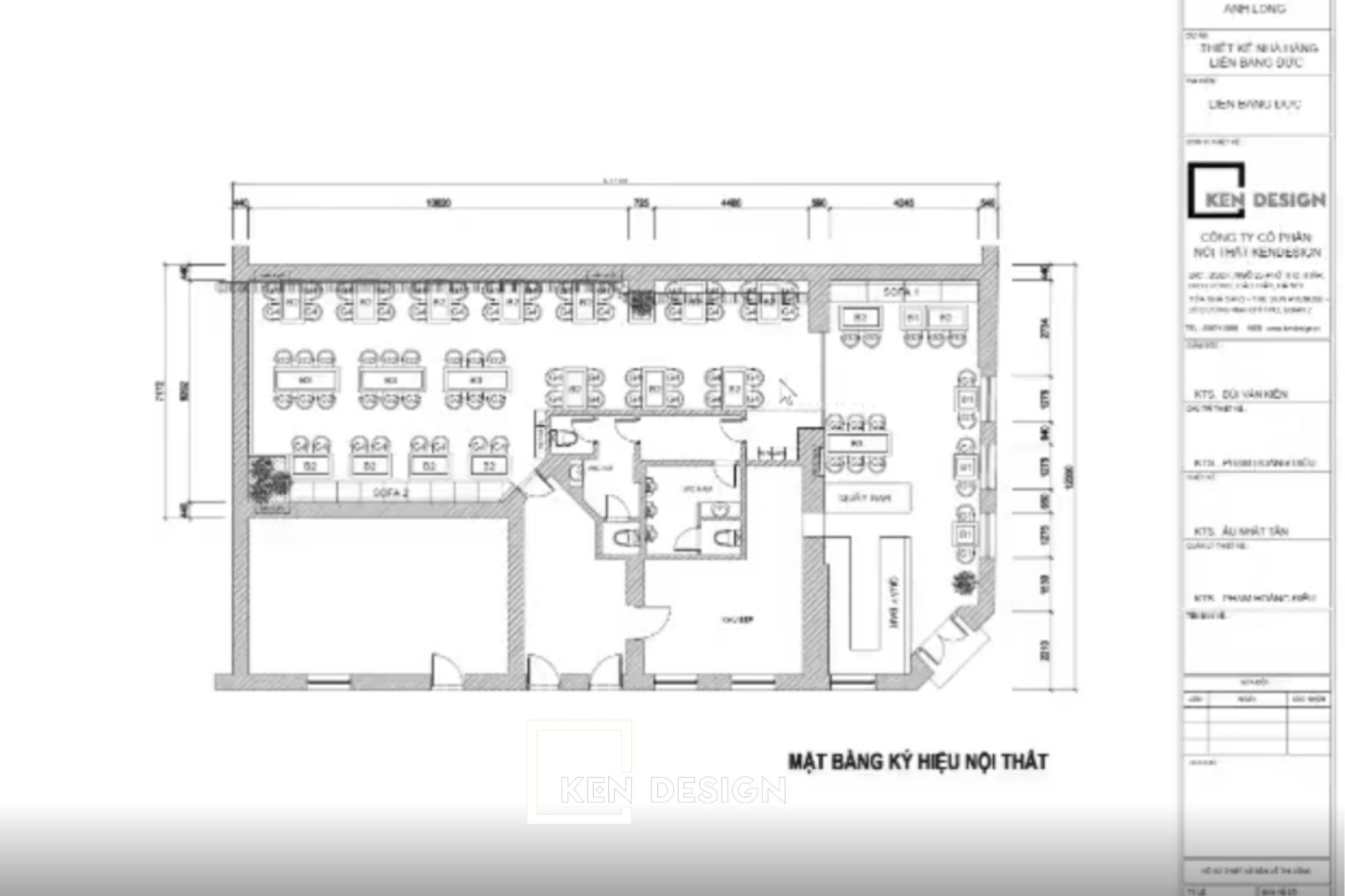 Thiết kế nhà hàng tại Đức