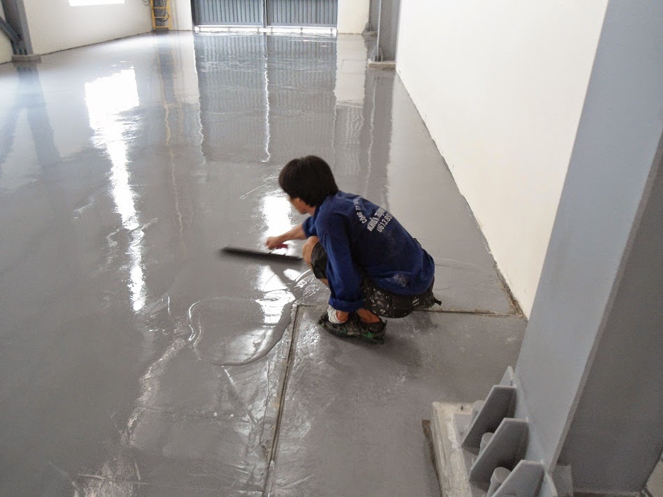Thi công sơn chống thấm