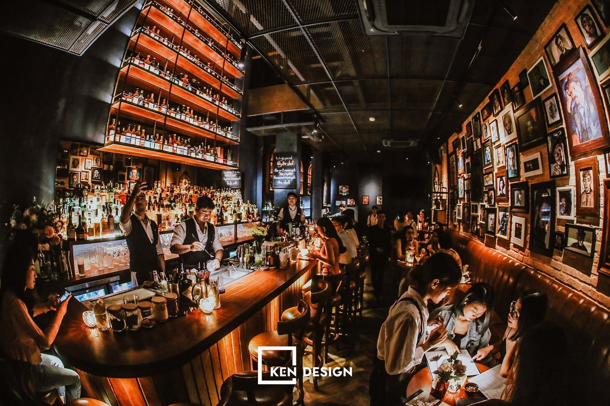 Thiết kế của Gallery Bespoke Cocktail Bar