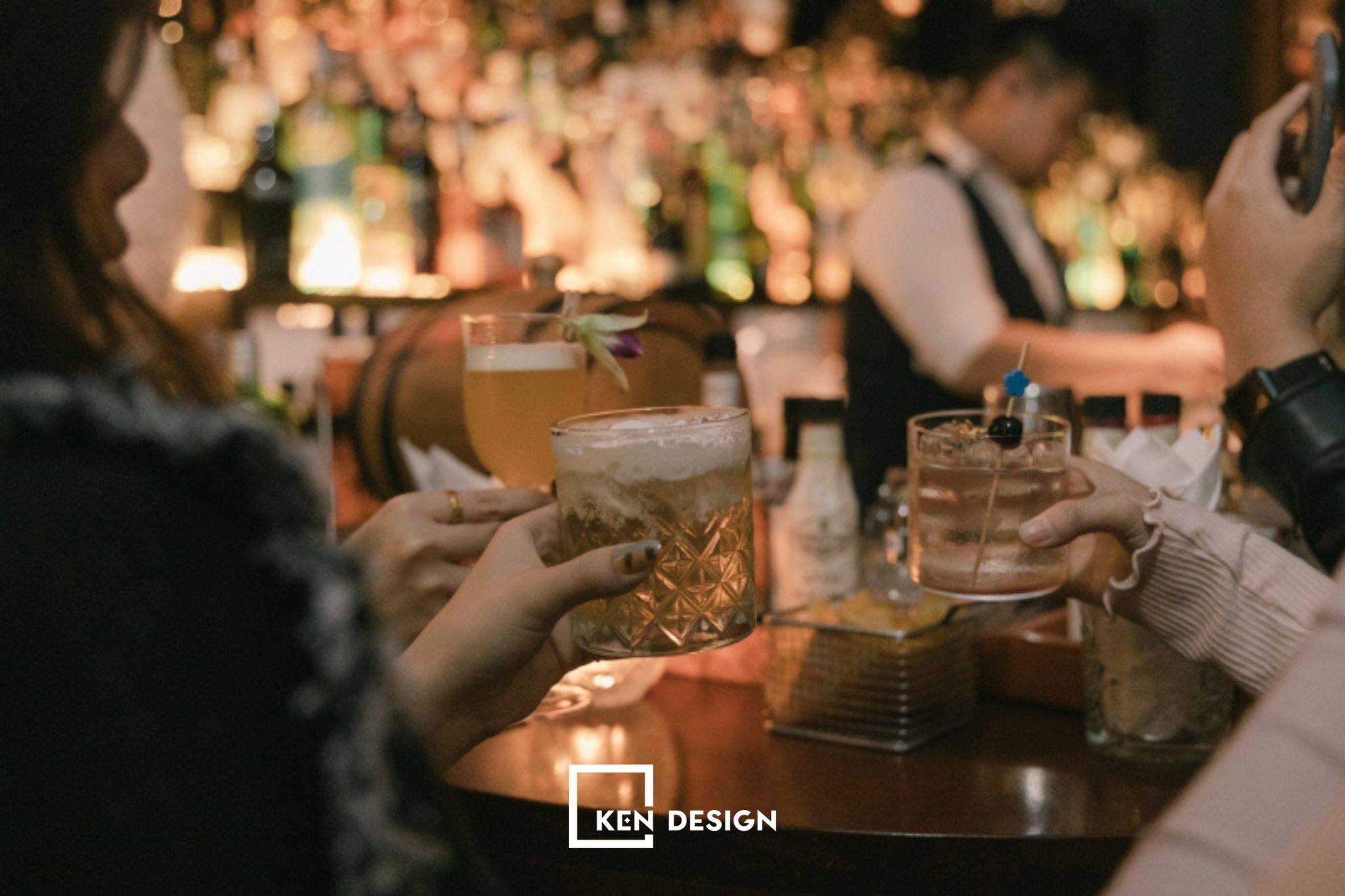 Thiết kế của Gallery Bespoke Cocktail Bar