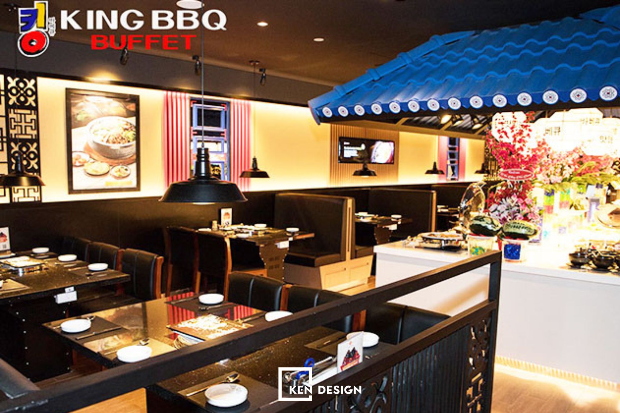 thiết kế nội thất king bbq royal city