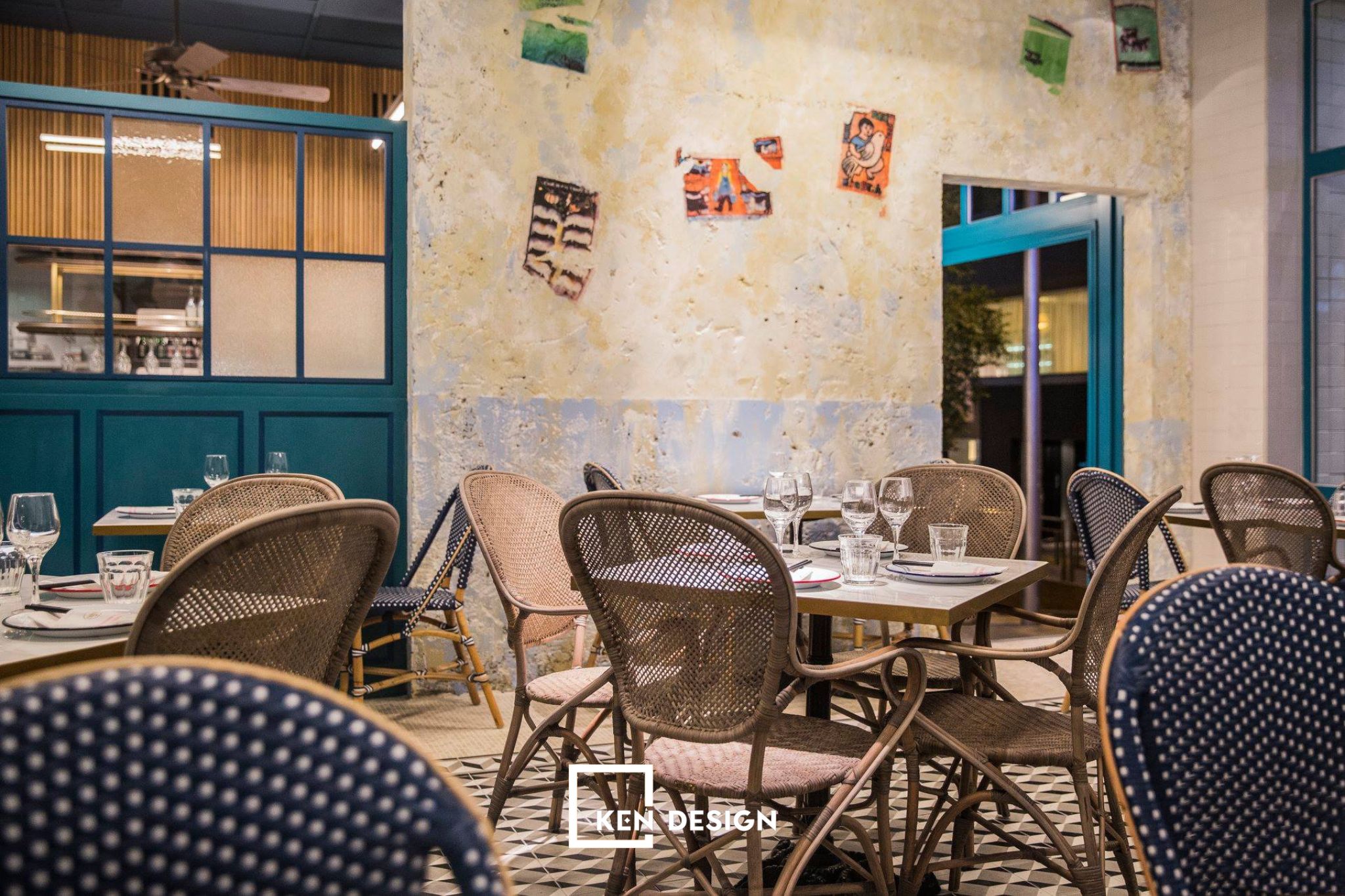 Thiết kế nhà hàng Le Garcon Saigon