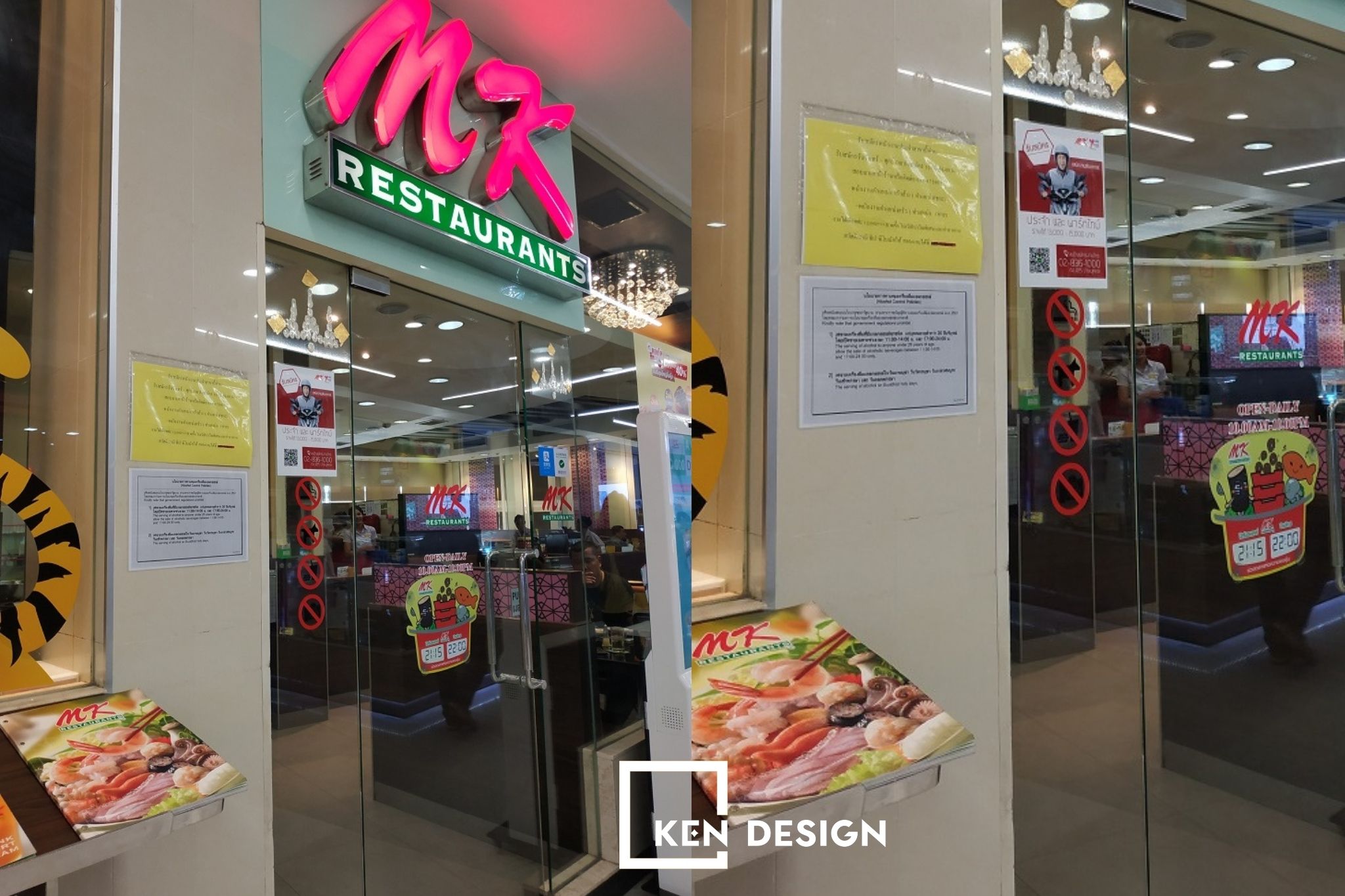thiết kế MK Restaurants