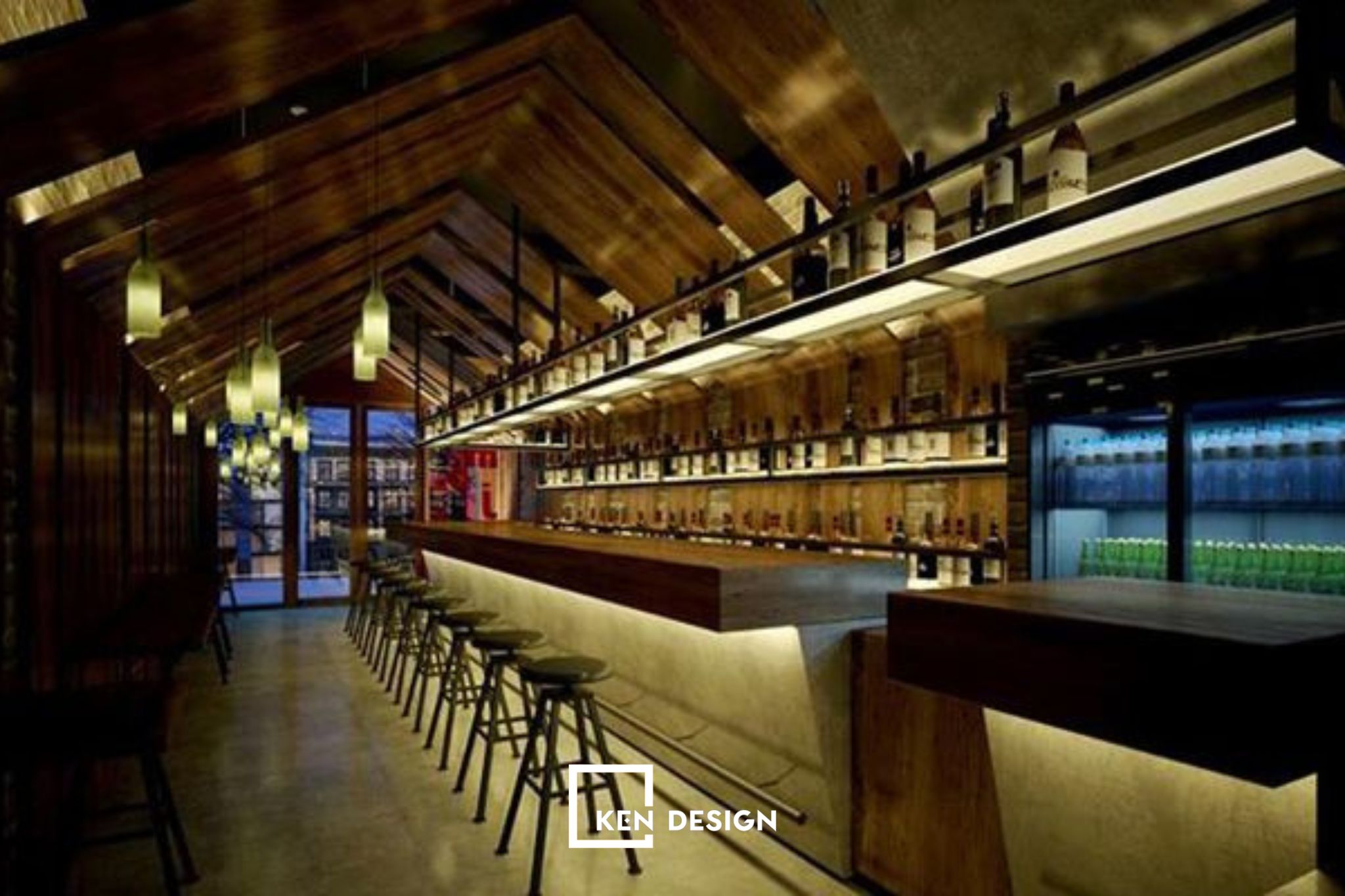 thiết kế mà Mojito Bar