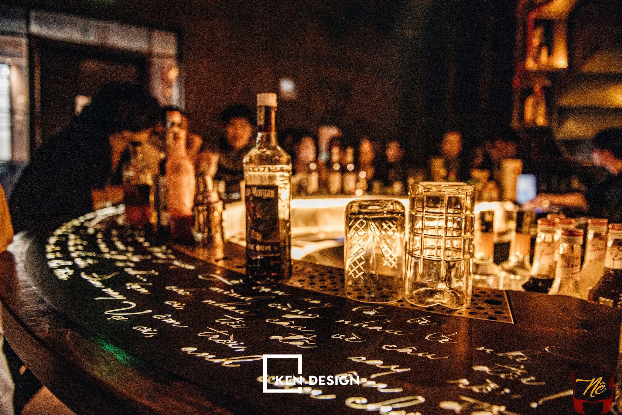 Thiết kế Nê Cocktail Bar