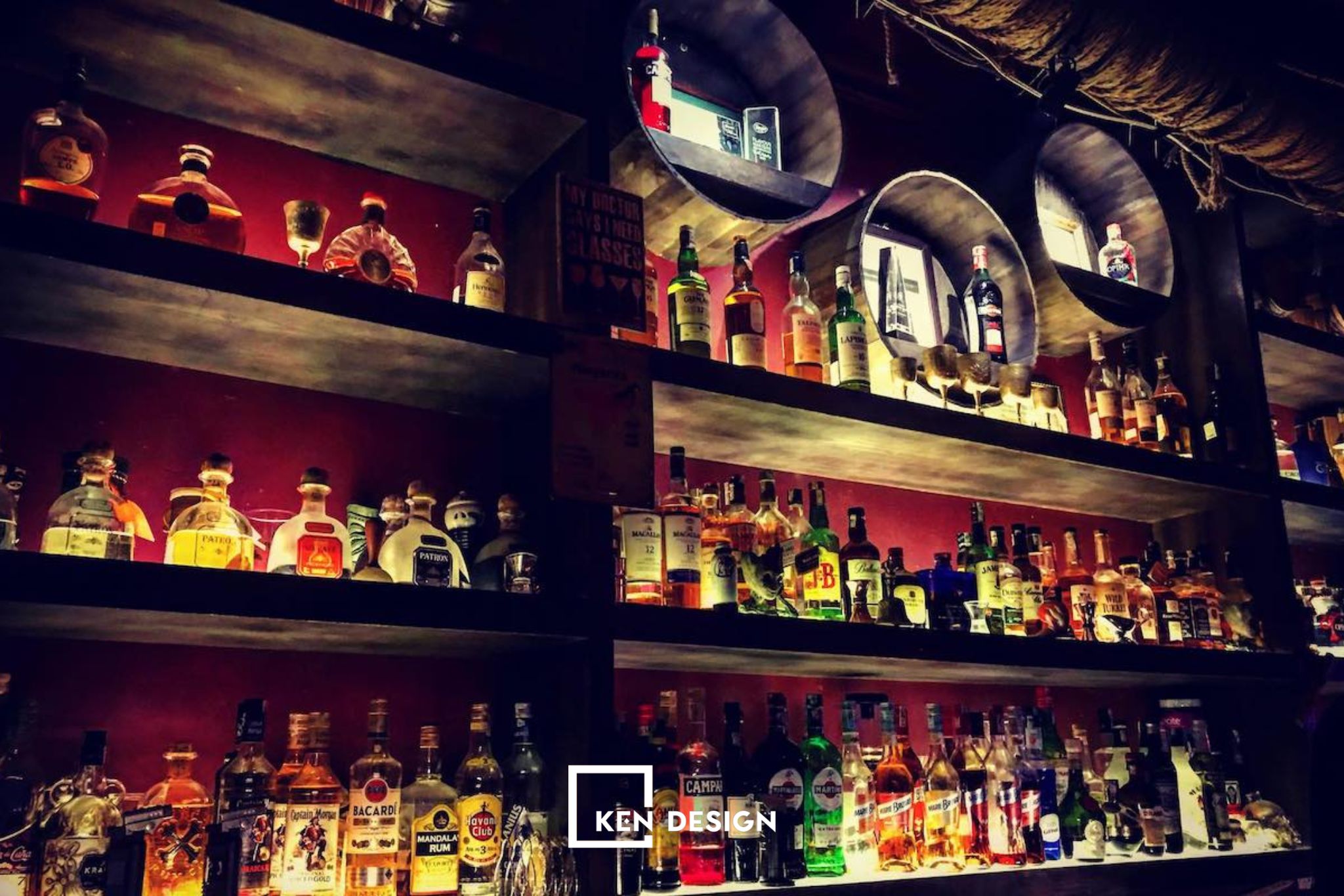 Thiết kế Nê Cocktail Bar