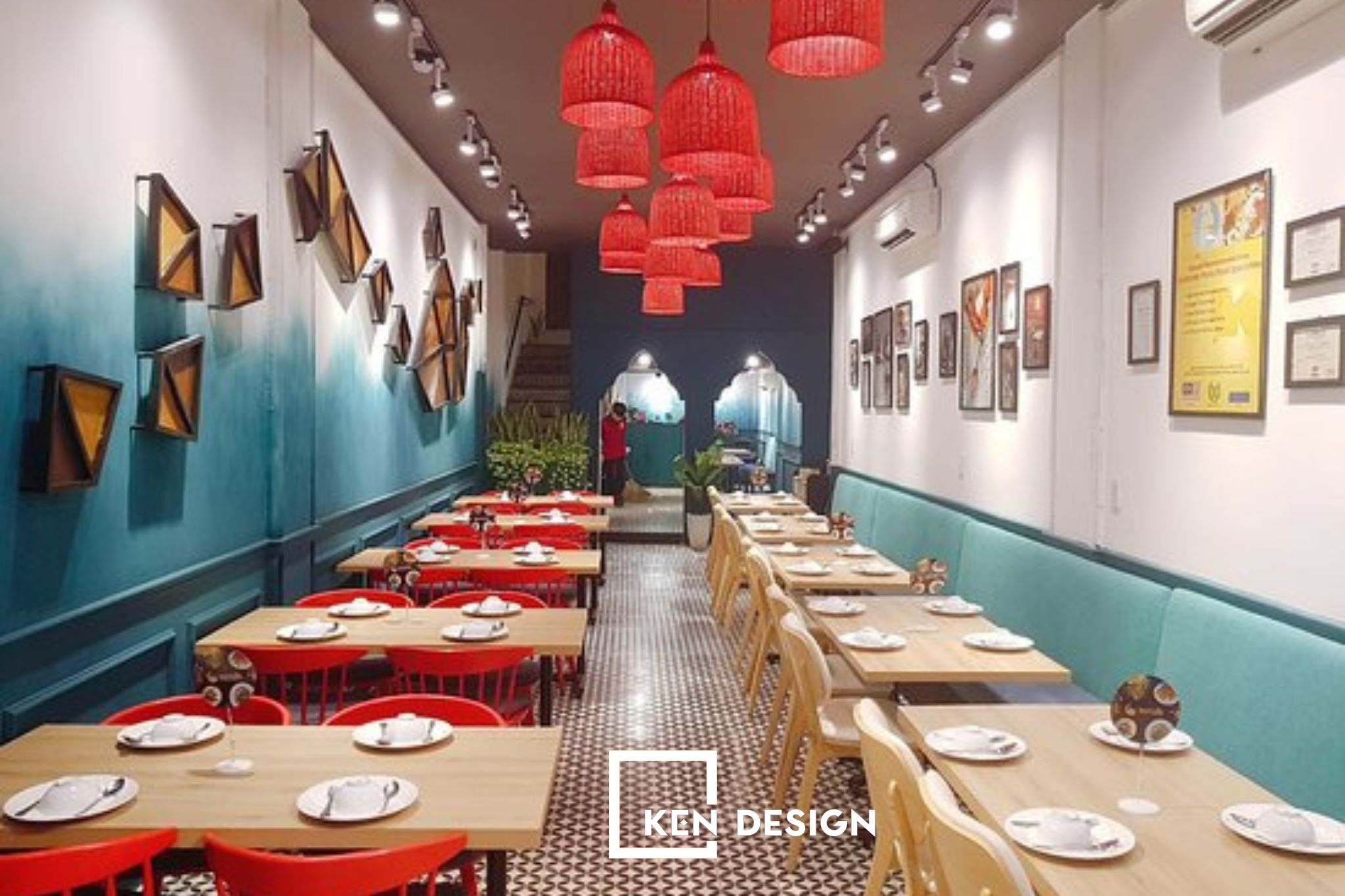 thiết kế nhà hàng Halal Saigon