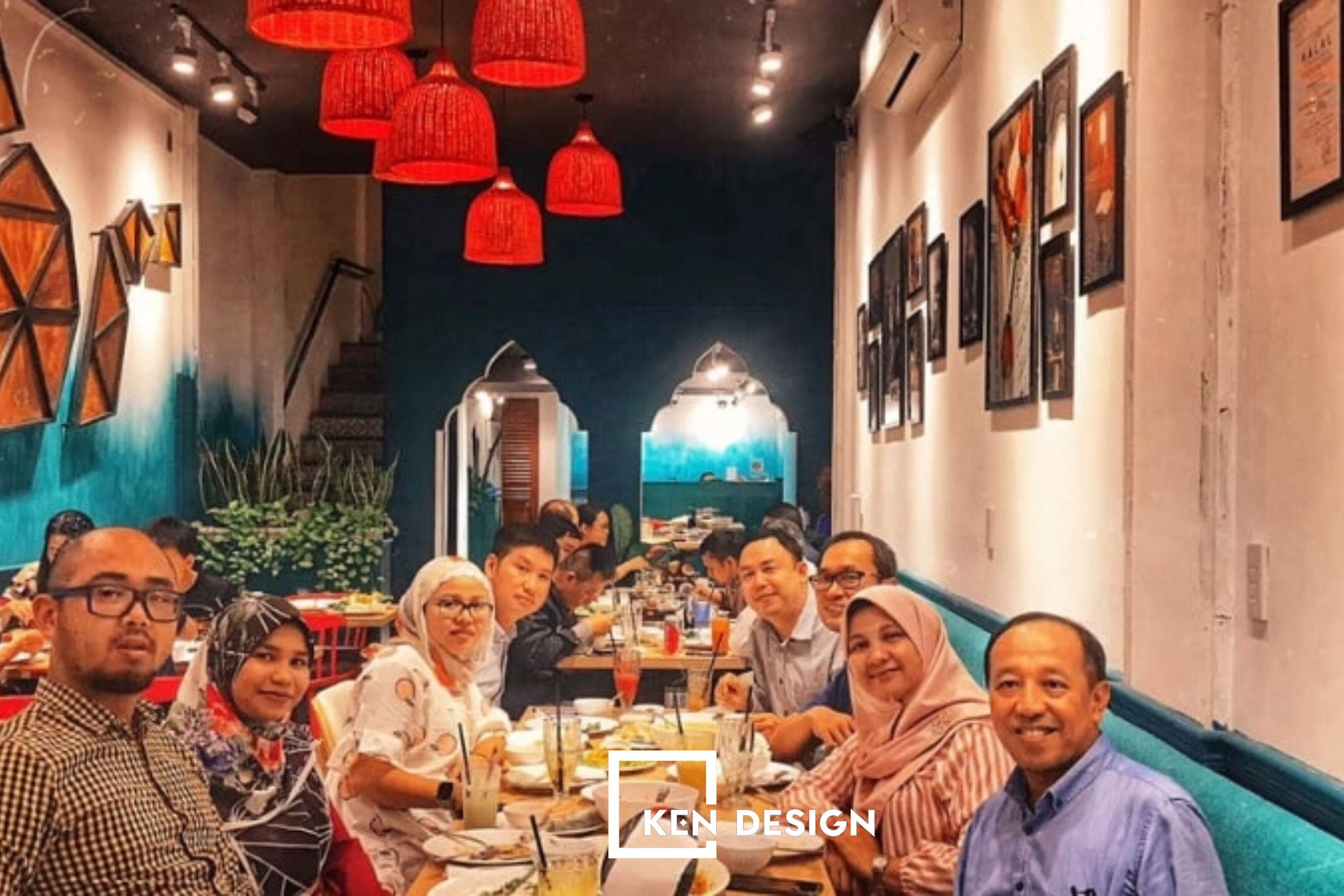 thiết kế nhà hàng Halal Saigon
