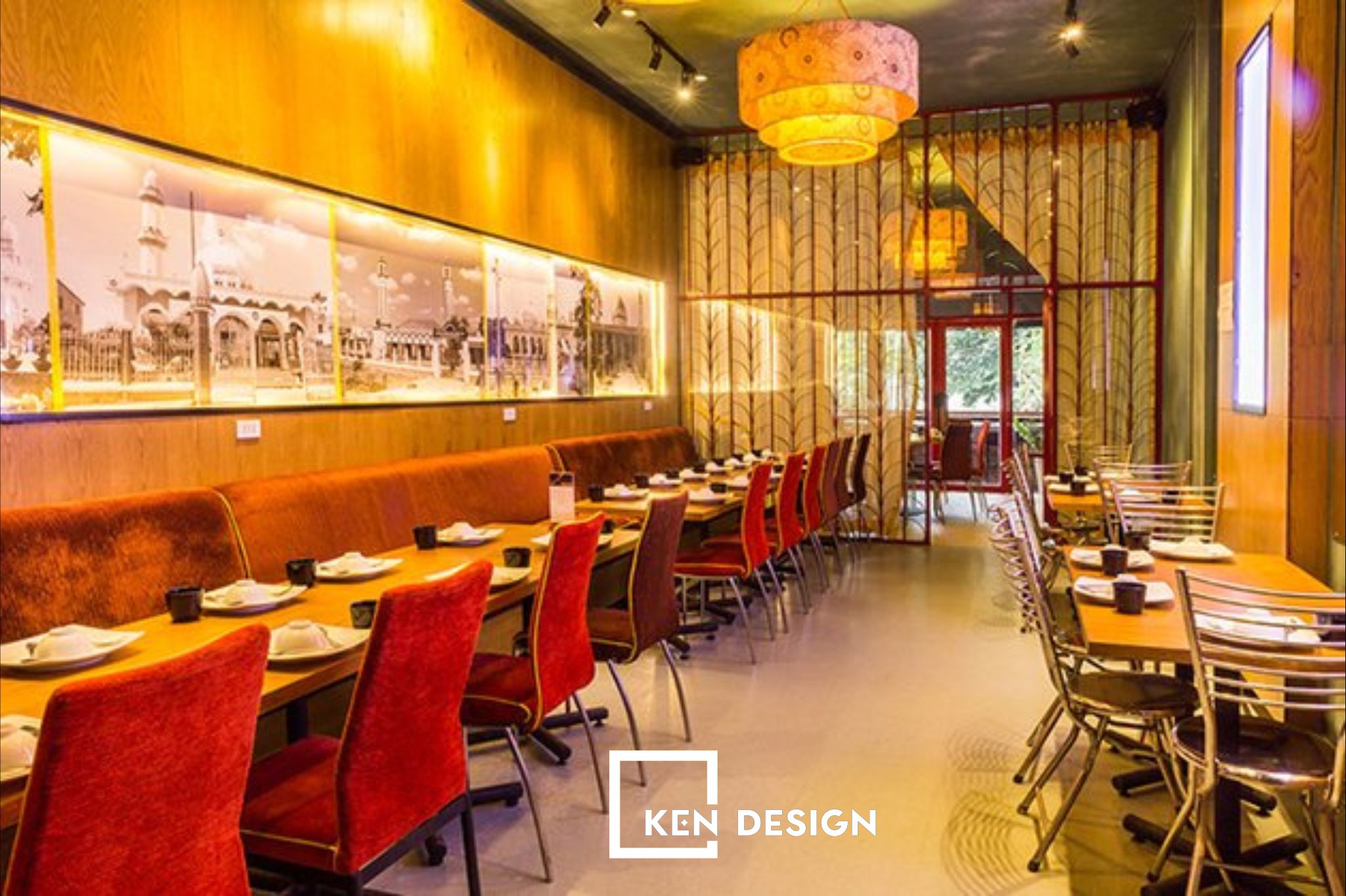 thiết kế nhà hàng Halal Saigon