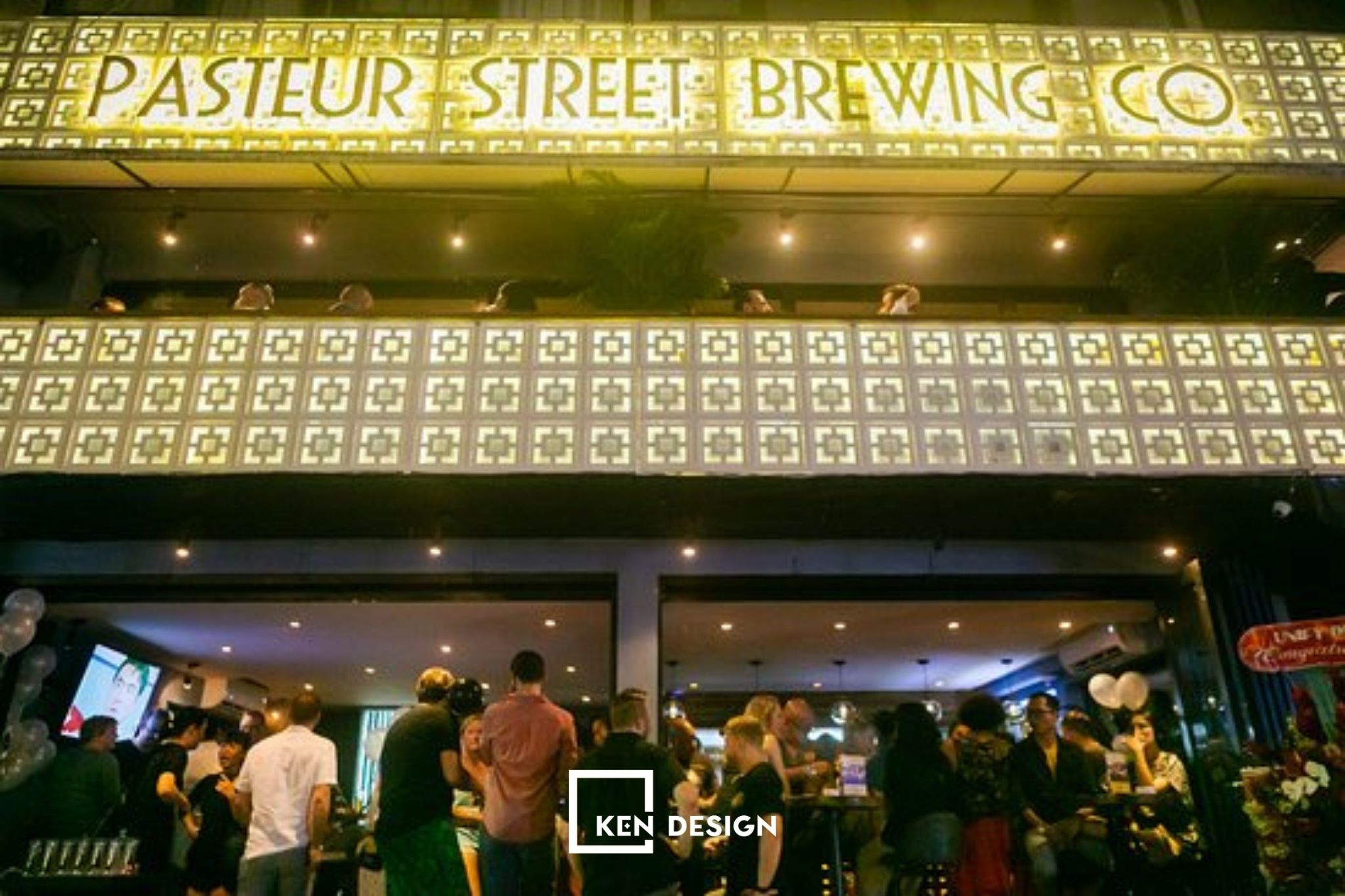Thiết kế Pasteur Street Brewery 