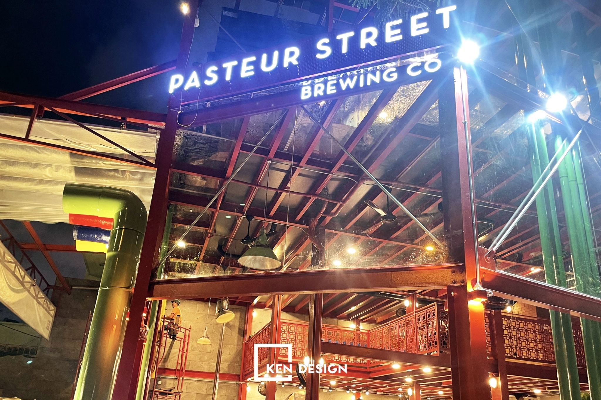 Thiết kế Pasteur Street Brewery 