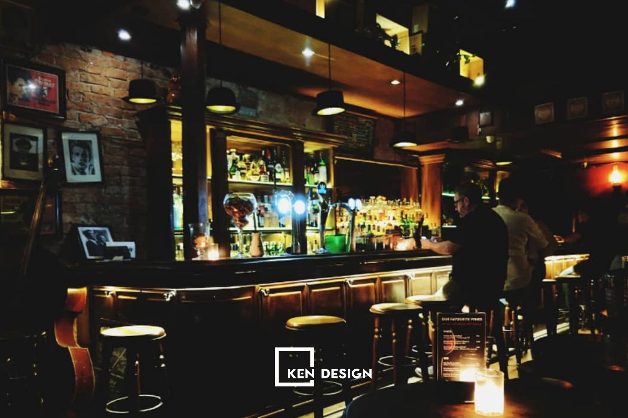thiết kế pub cổ điển