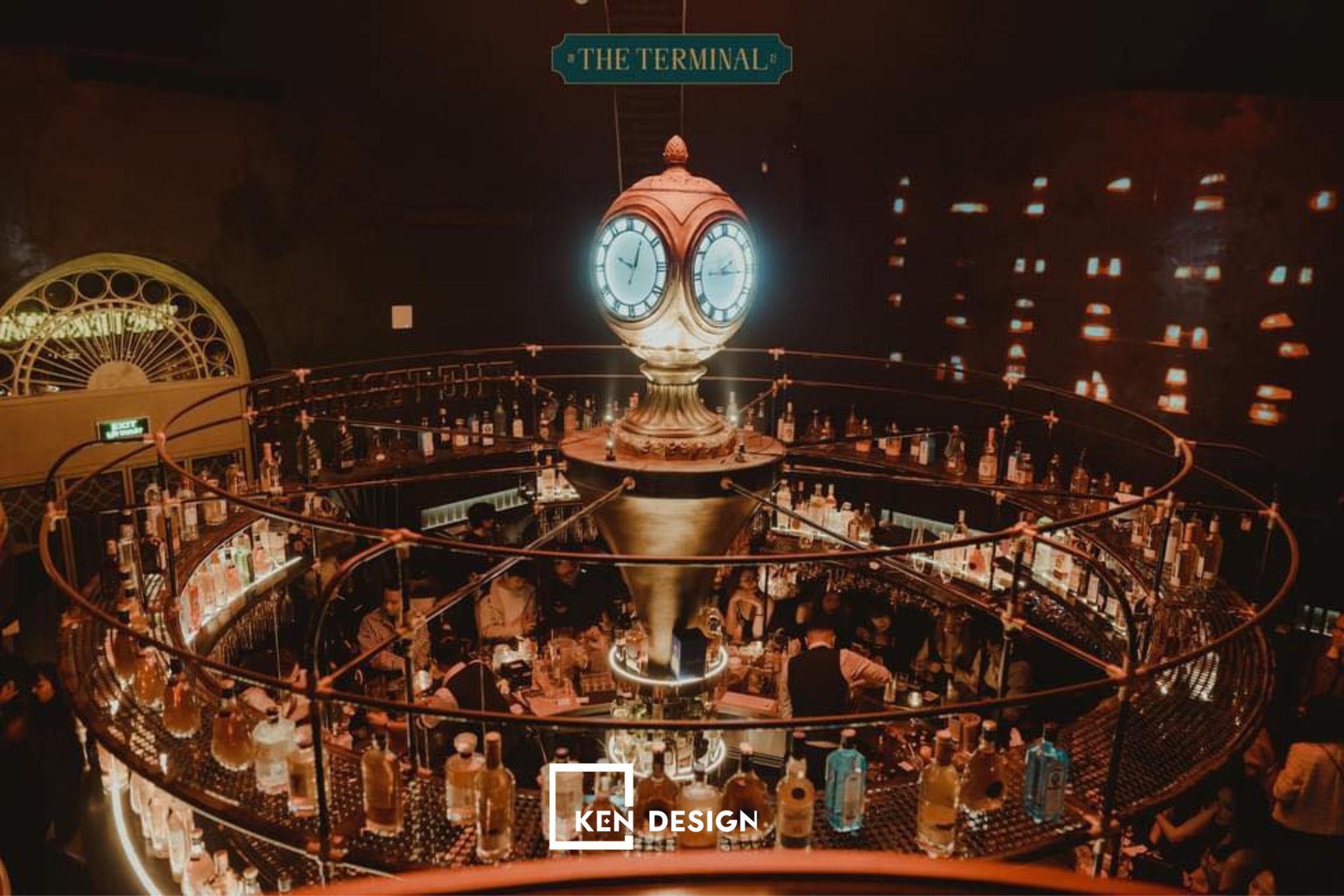 thiết kế pub độc lạ